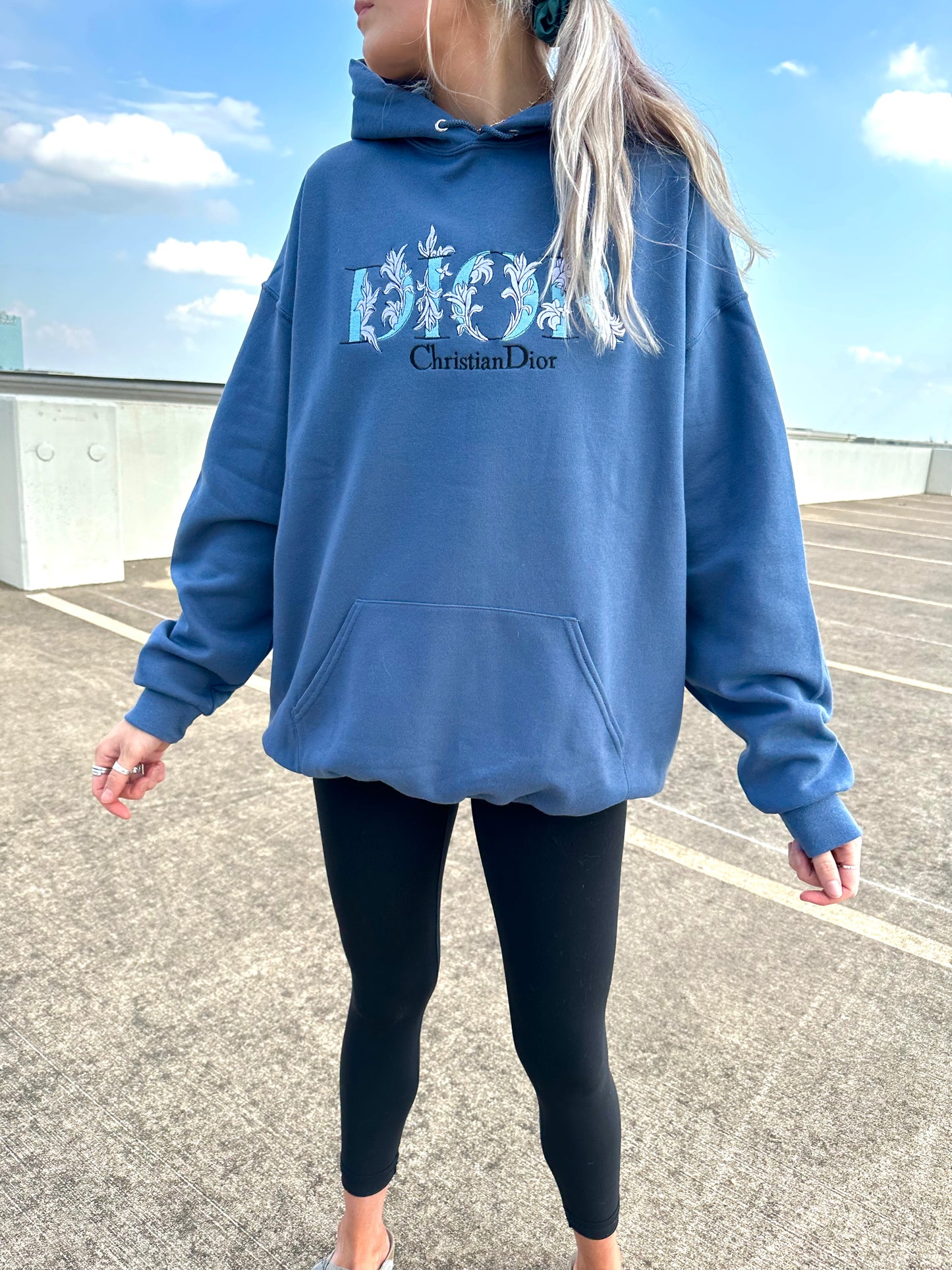 Floral Dior Hoodie