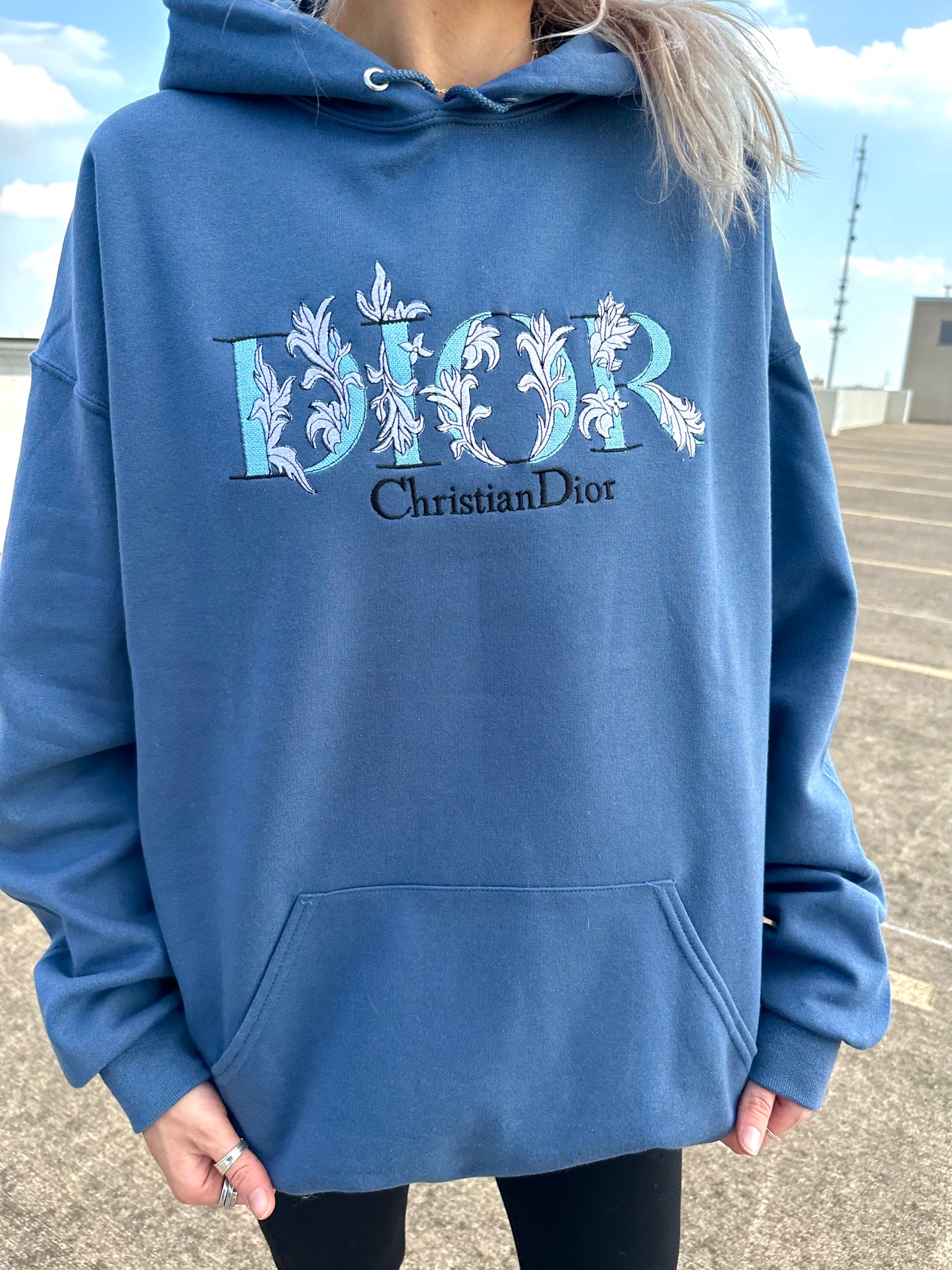 Floral Dior Hoodie