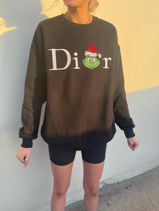 Grinch Dior Crew