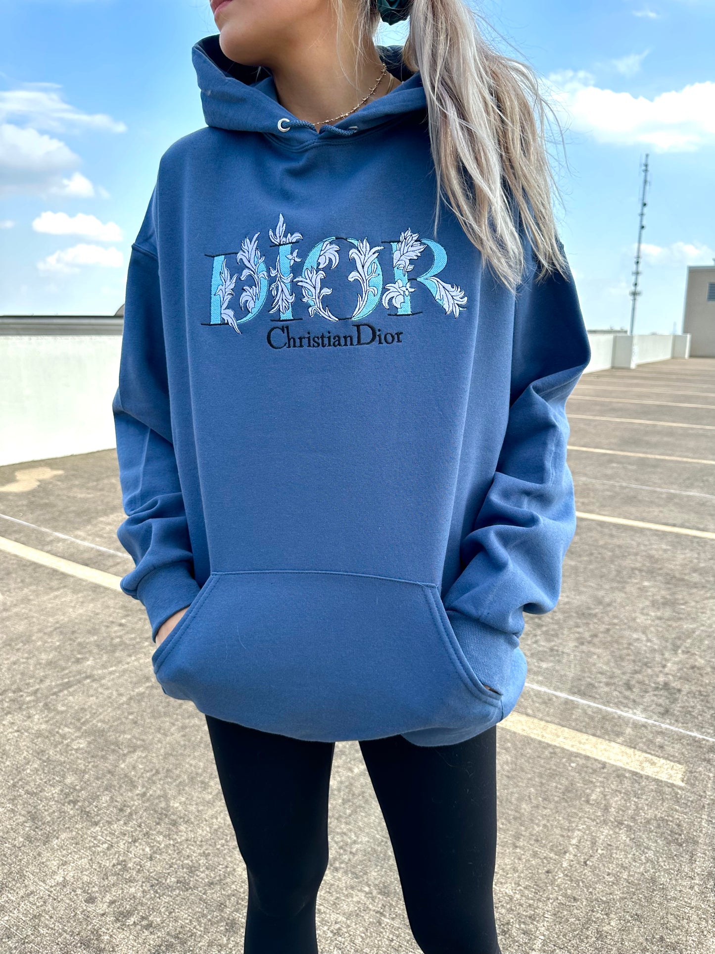 Floral Dior Hoodie