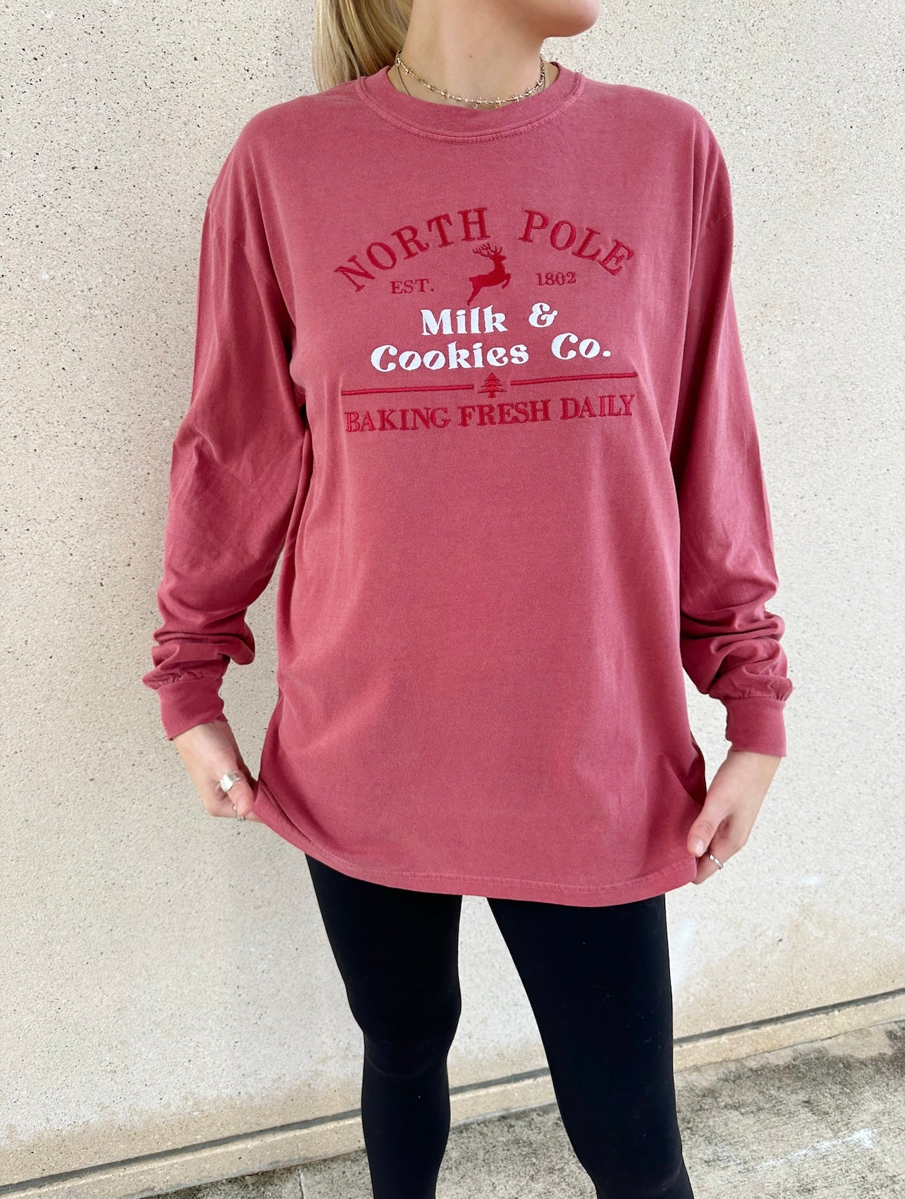 Milk & Cookies Long Sleeve Tee
