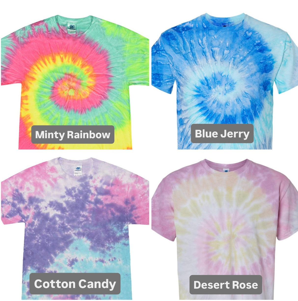 Modern Tie Dye Tee