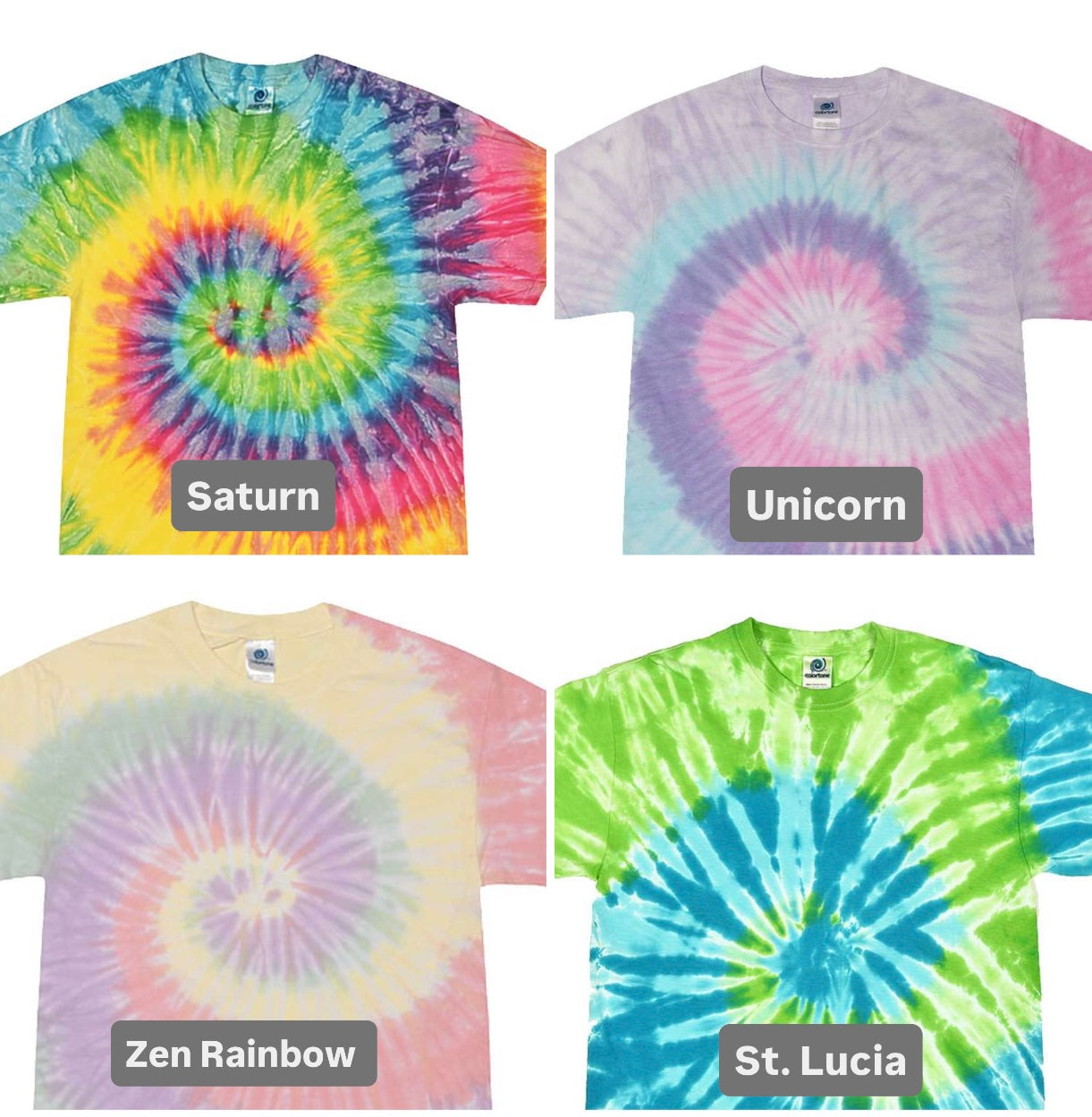 Modern Tie Dye Tee