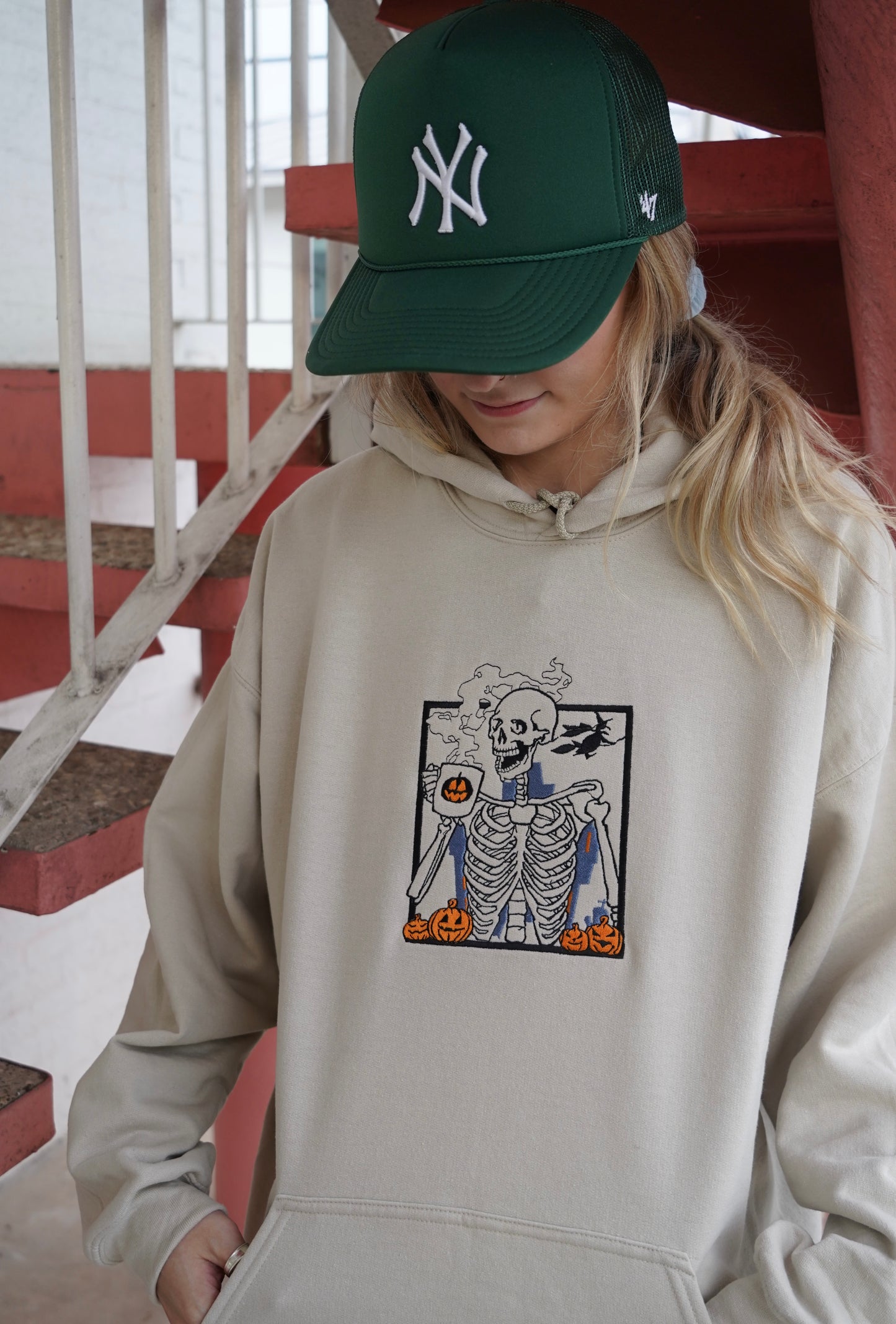Caffeinated Skeleton Hoodie