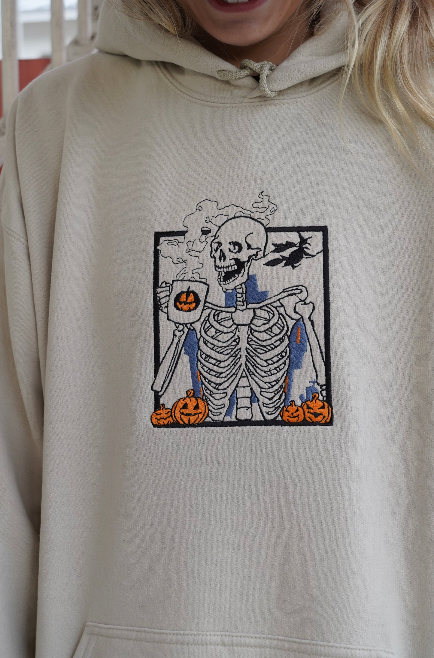 Caffeinated Skeleton Hoodie