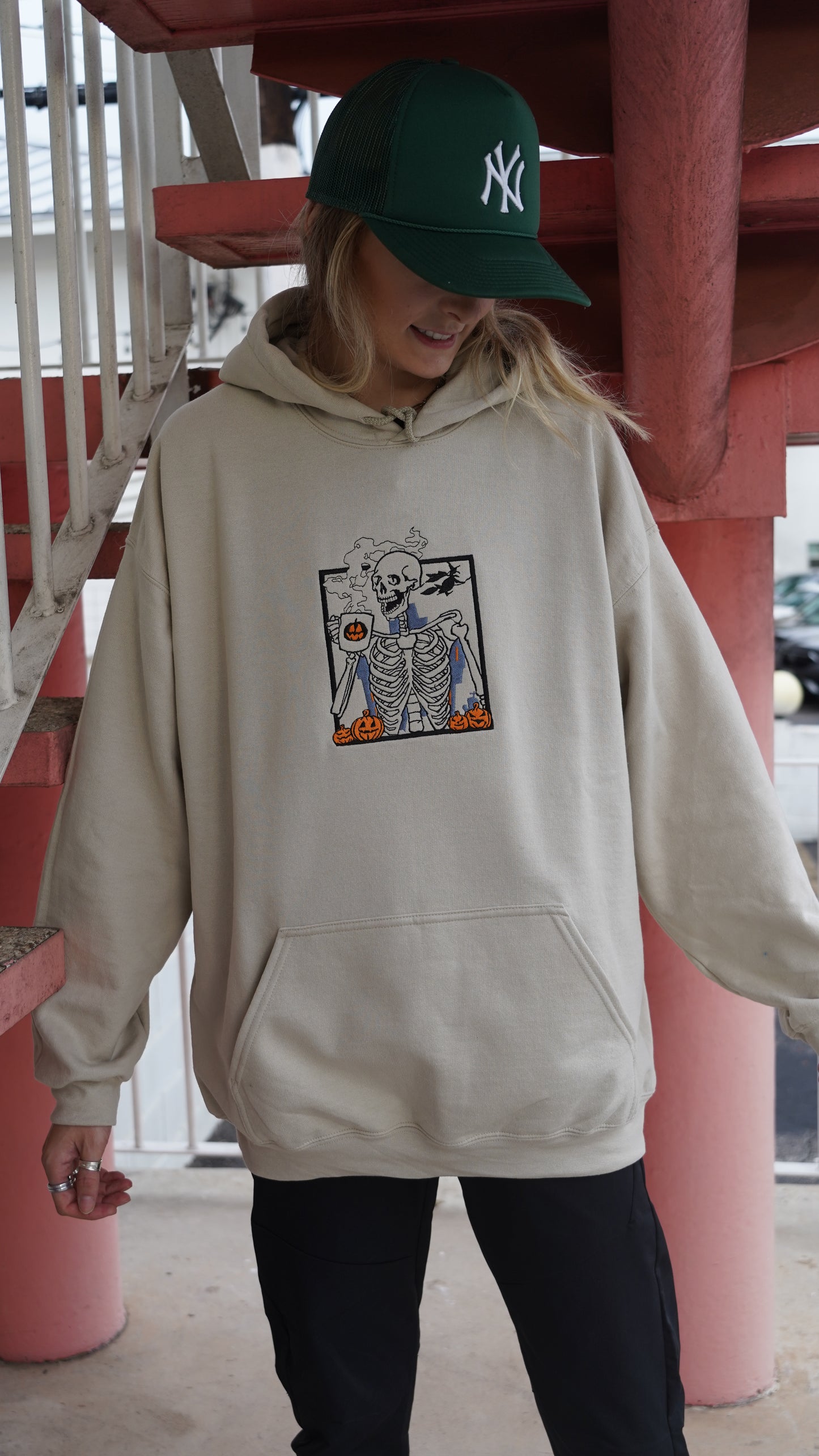 Caffeinated Skeleton Hoodie