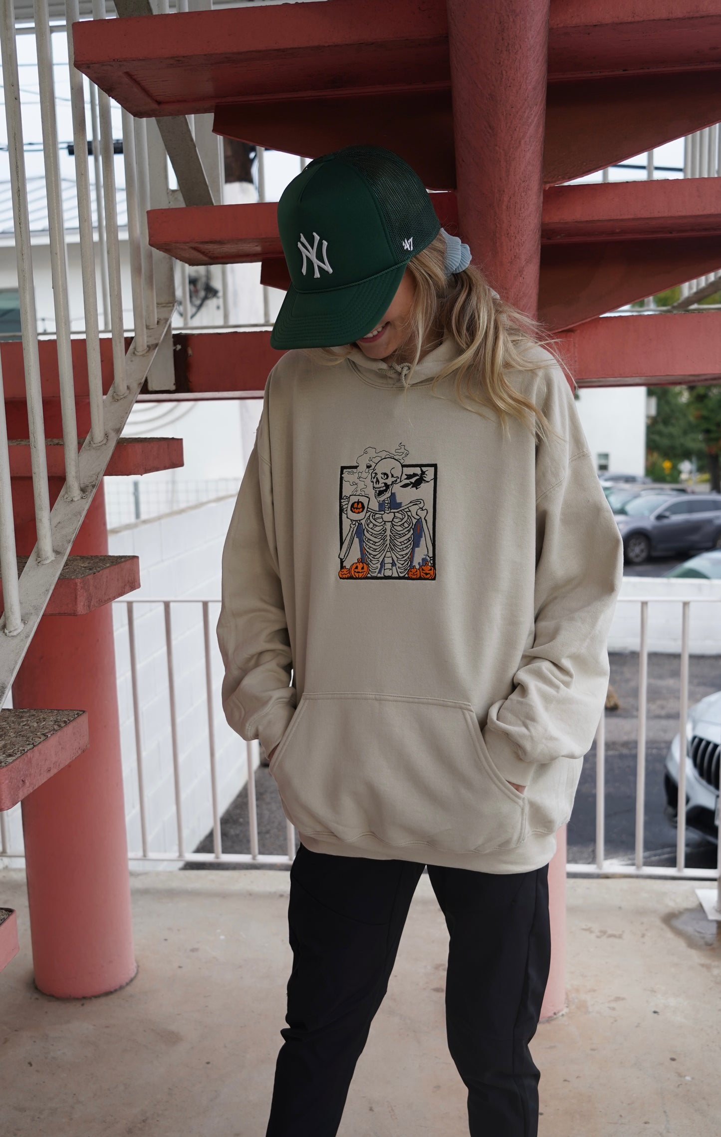 Caffeinated Skeleton Hoodie