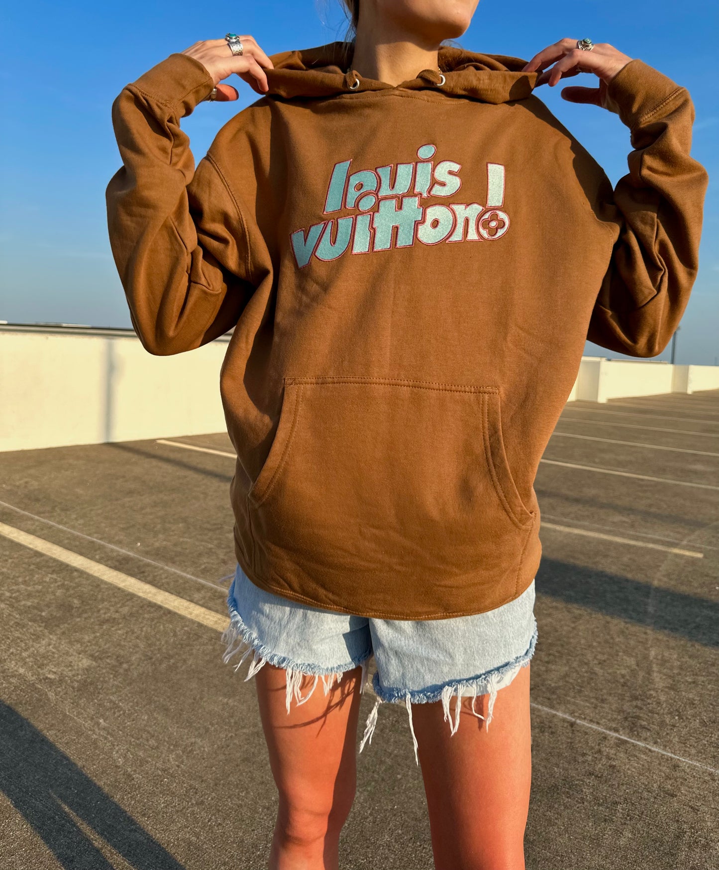Bubble LV Hoodie