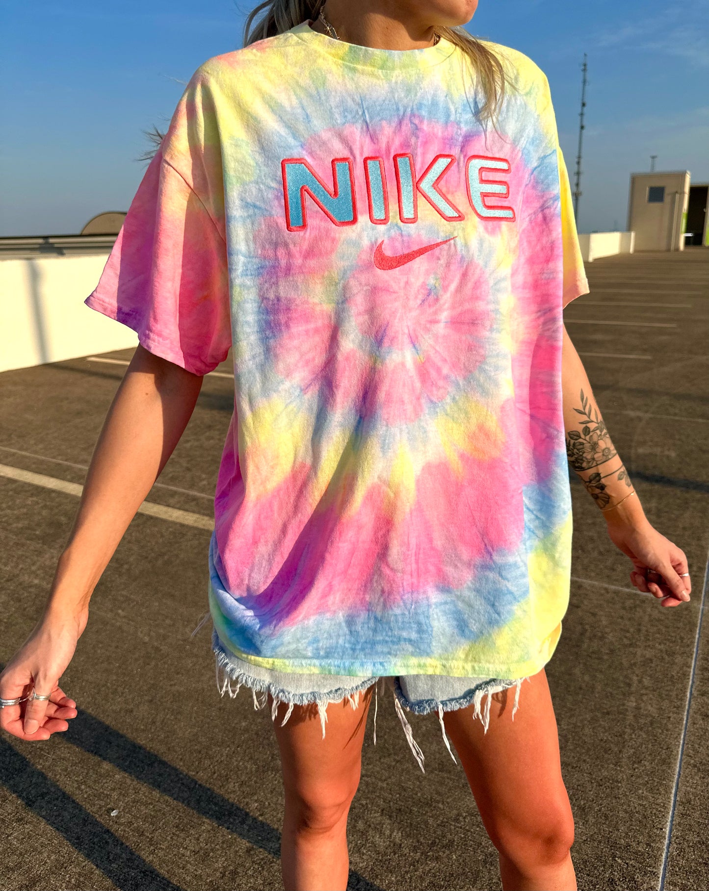 Modern Tie Dye Tee