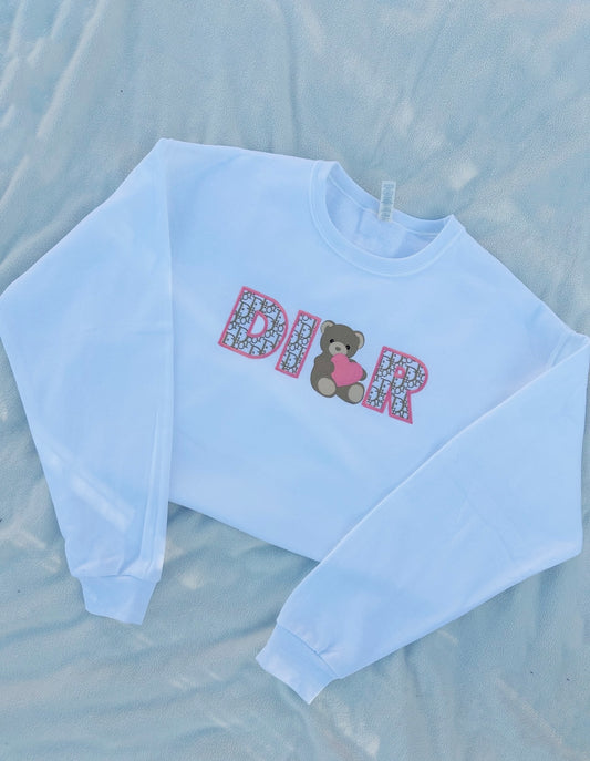 Monogram Teddy Crew