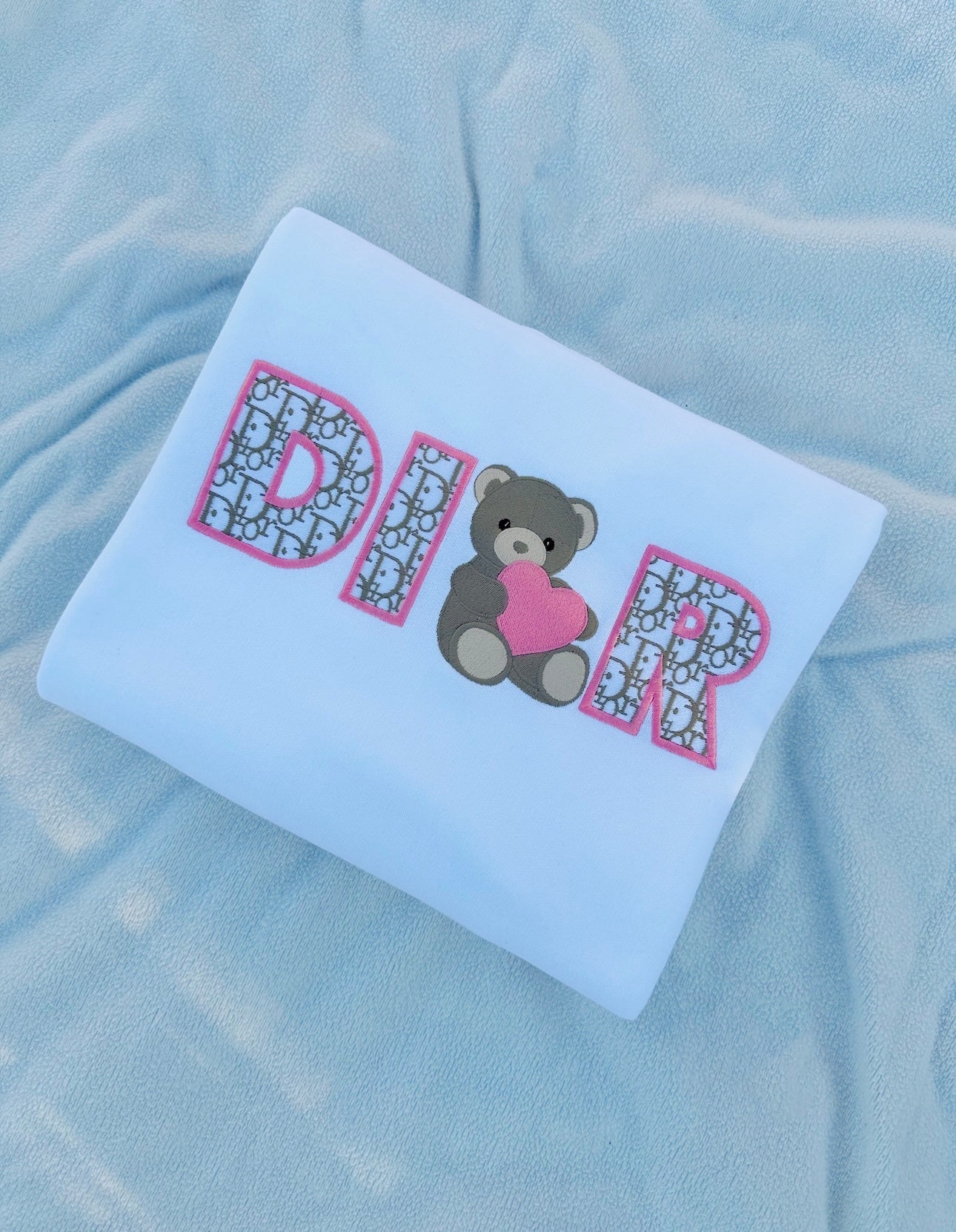 Monogram Teddy Crew