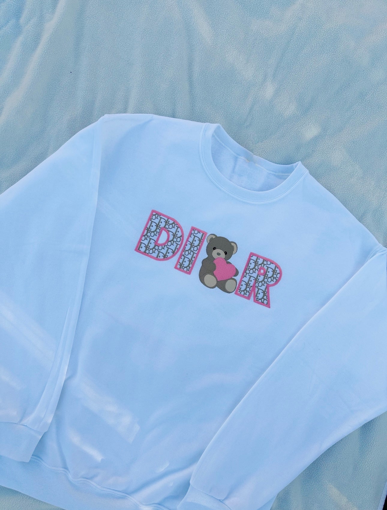 Monogram Teddy Crew