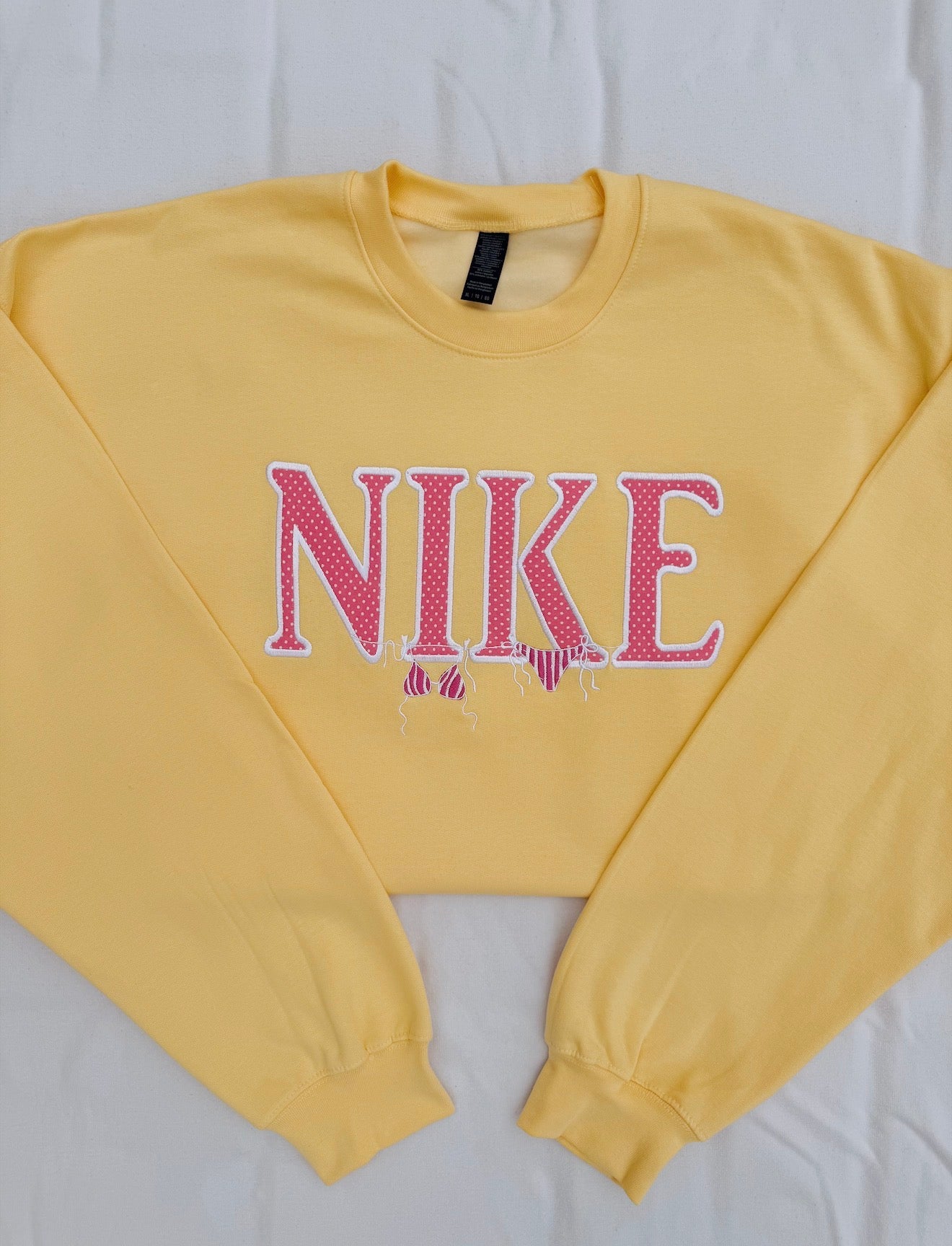 Tini Bikini Applique Crew