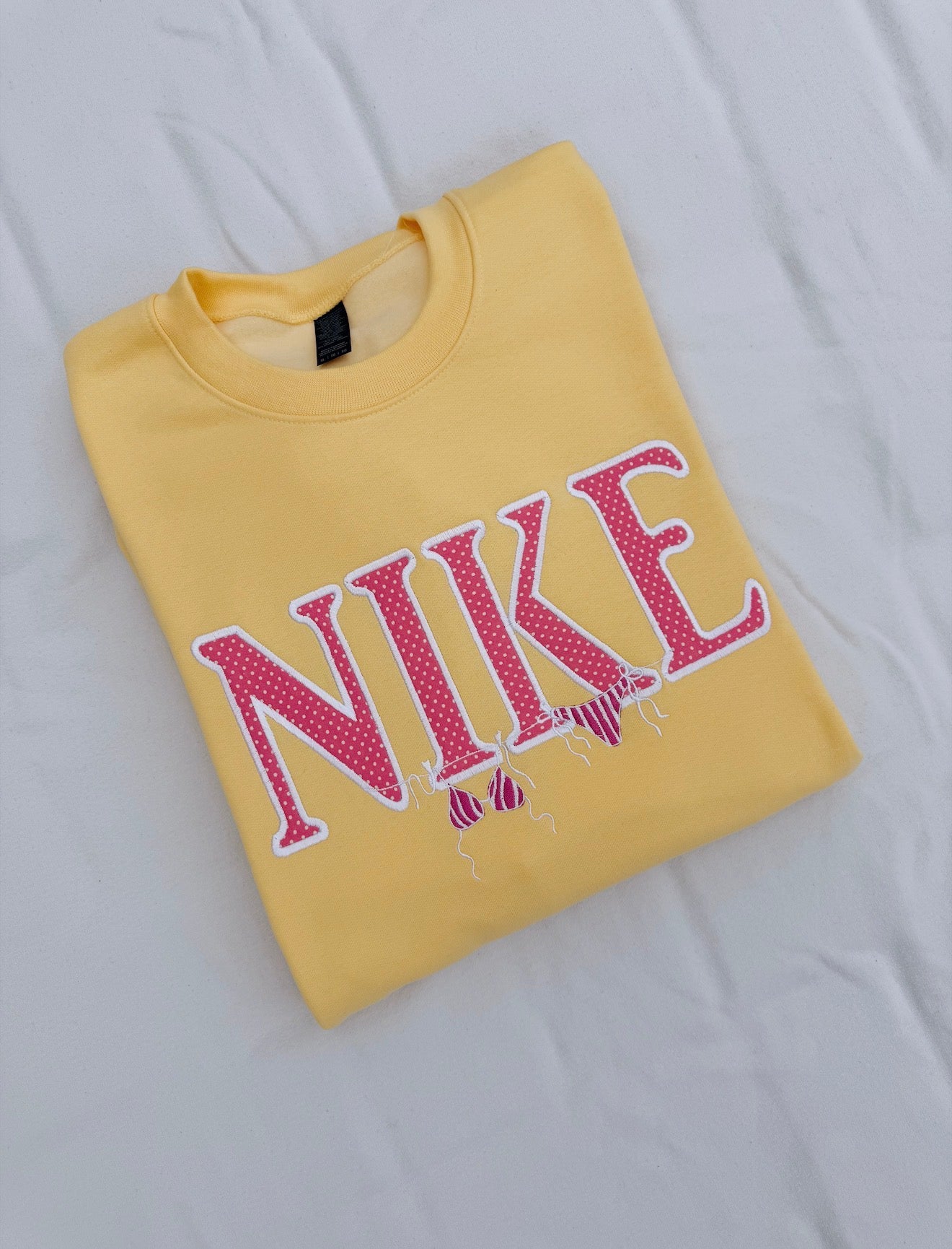 Tini Bikini Applique Crew