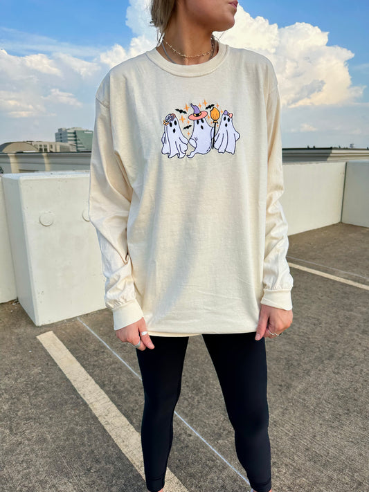 Ghost Trio Long Sleeve Tee
