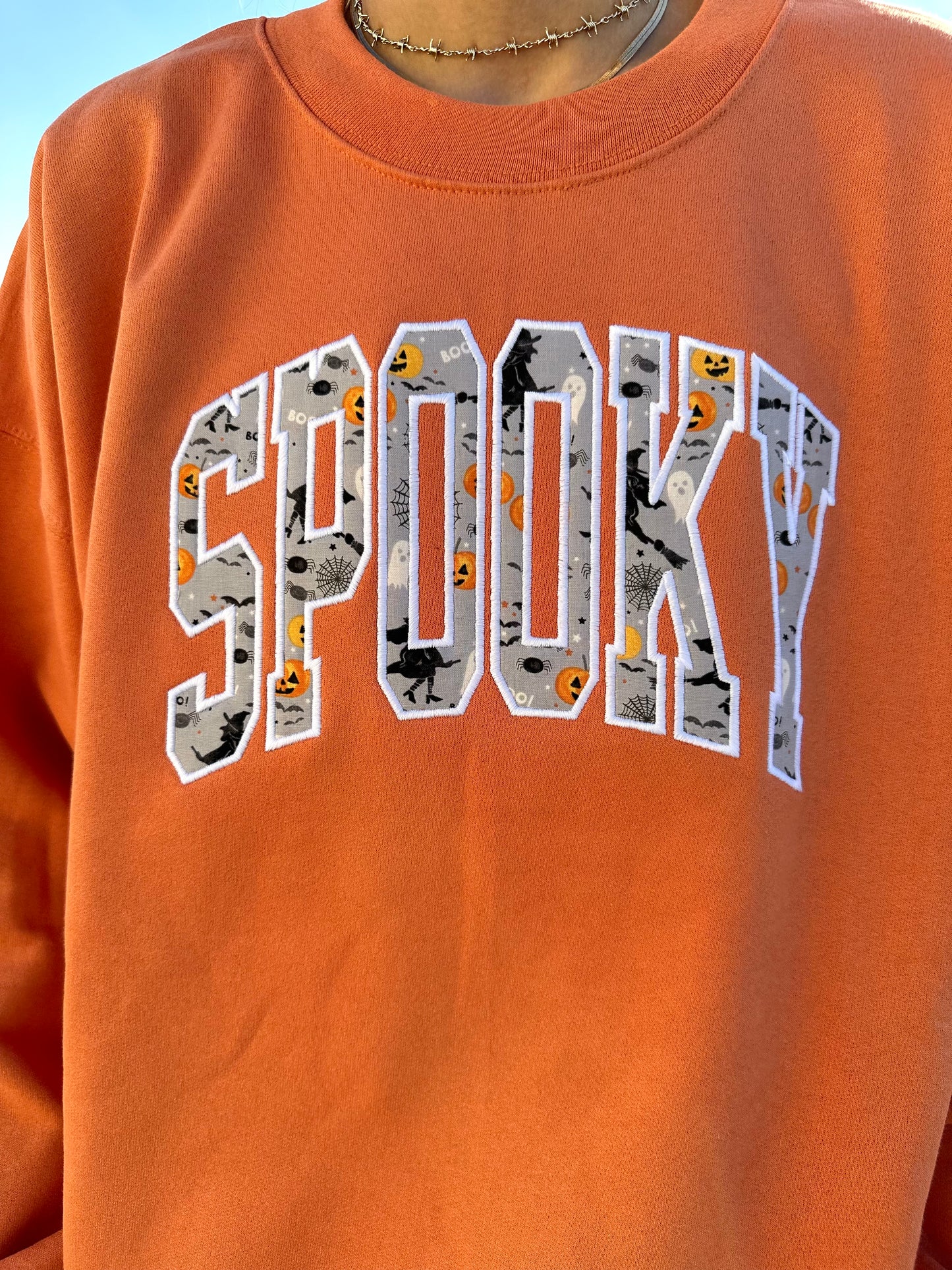 Spooky Applique Crew