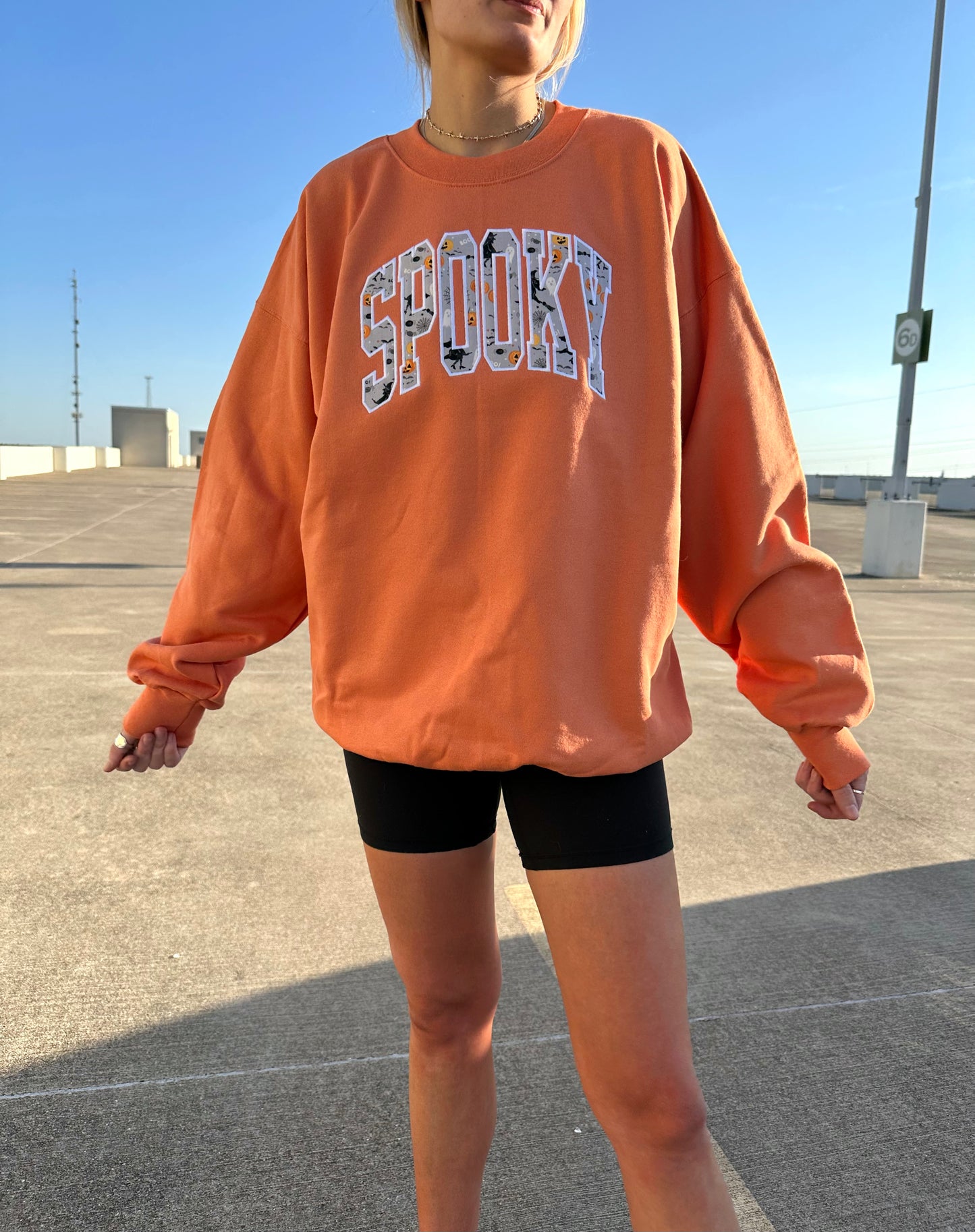 Spooky Applique Crew