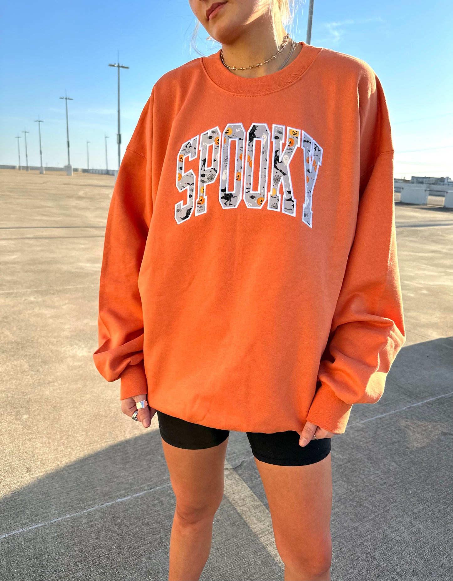Spooky Applique Crew