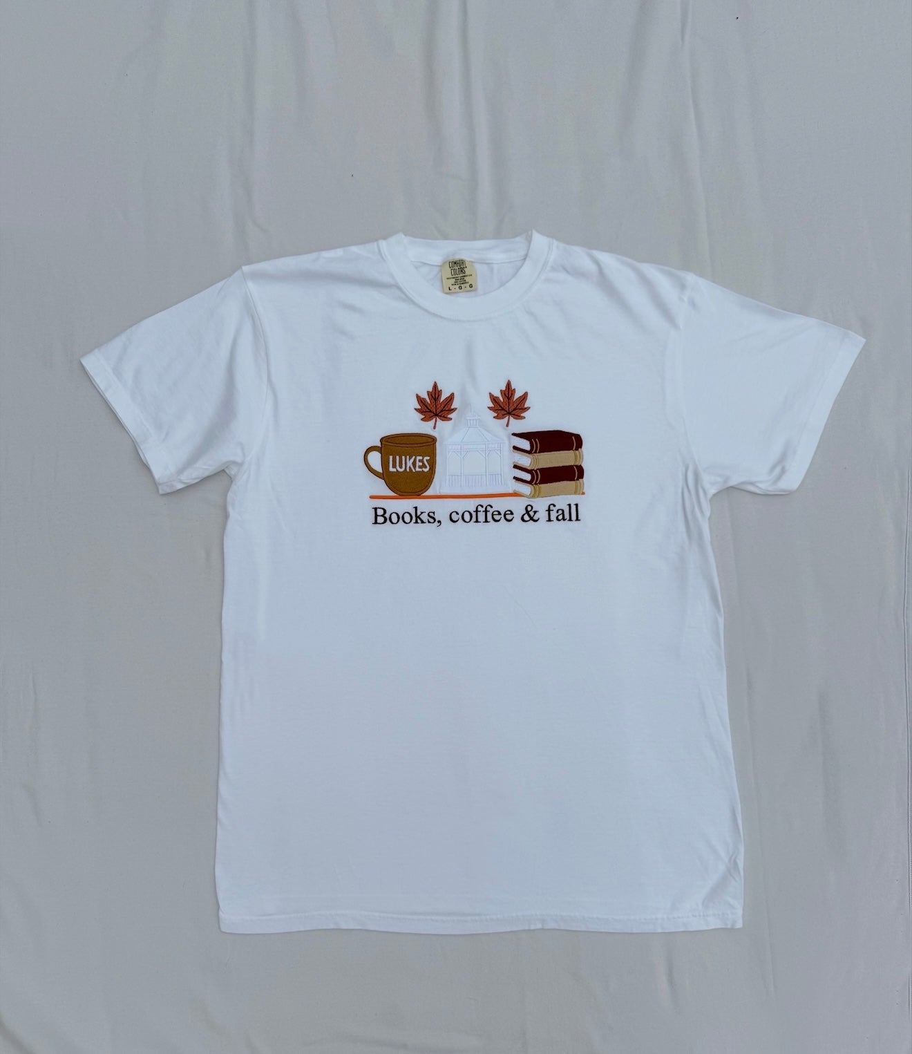 Autumn Bookshop tee