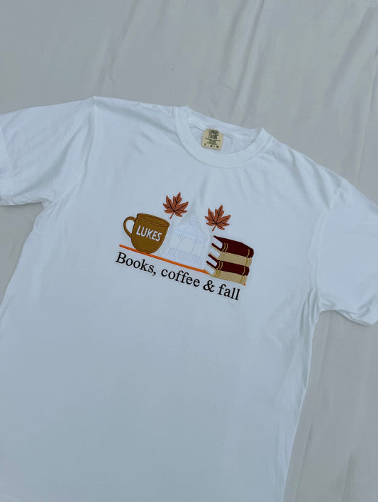 Autumn Bookshop tee