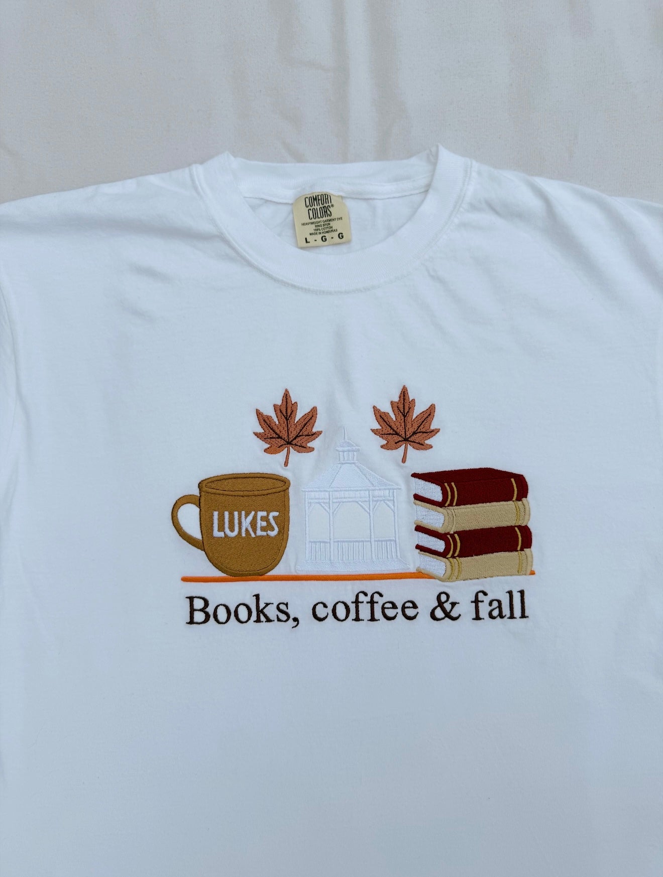 Autumn Bookshop tee