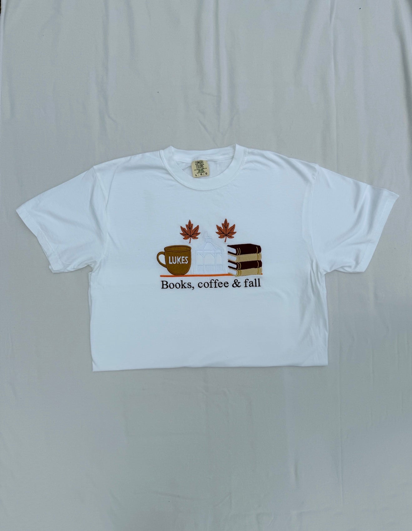 Autumn Bookshop tee