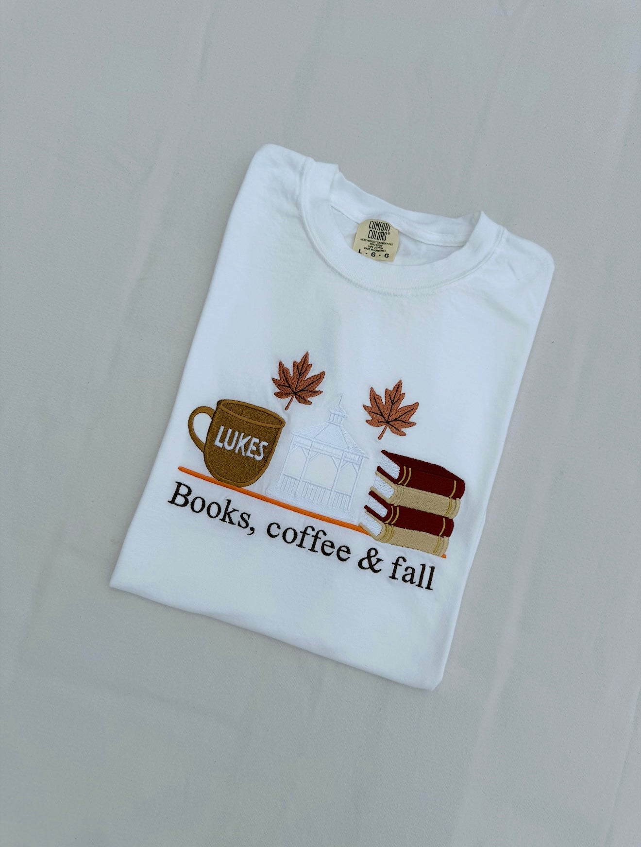 Autumn Bookshop tee