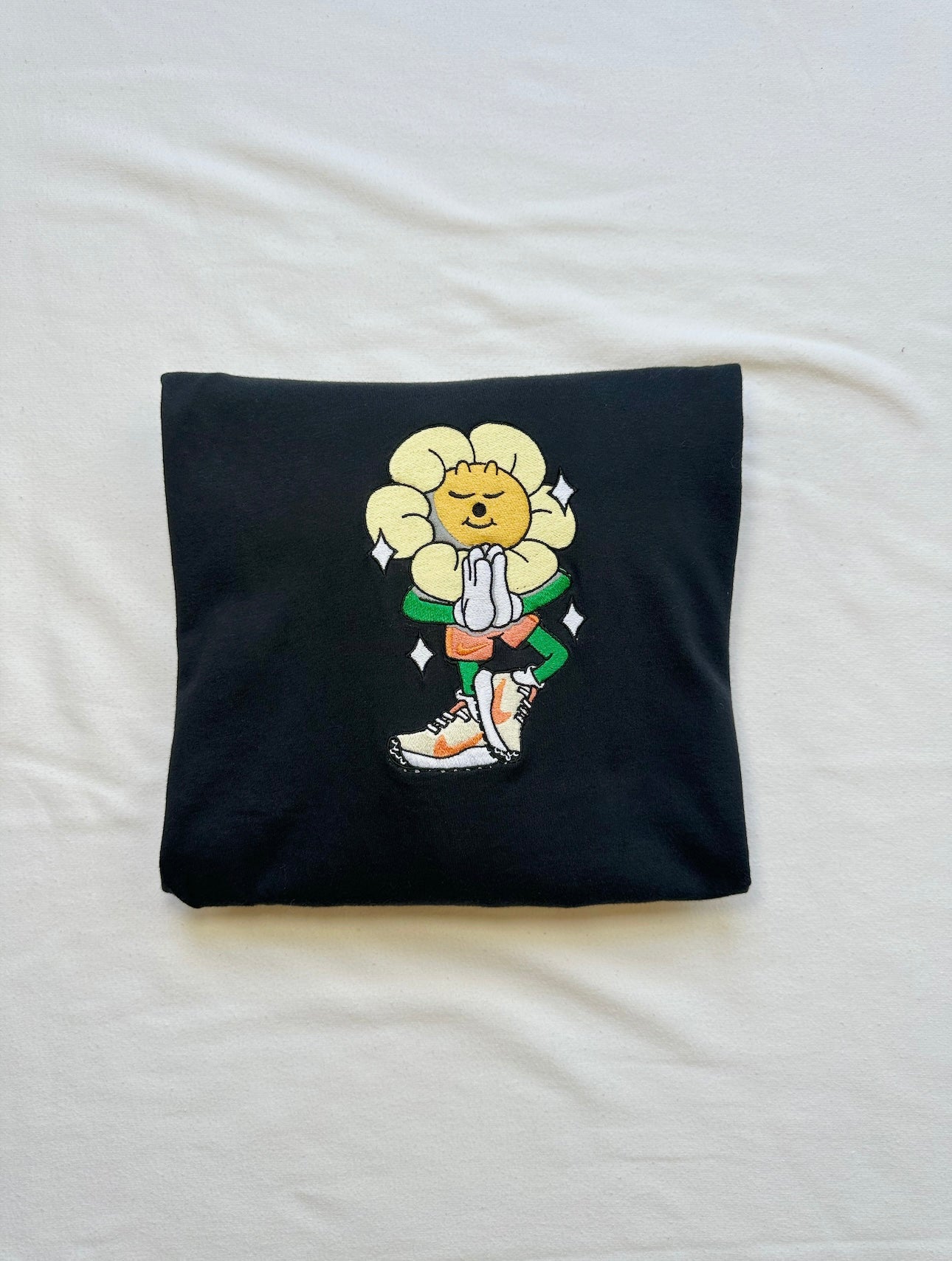 Namaste Flower Long Sleeve Tee