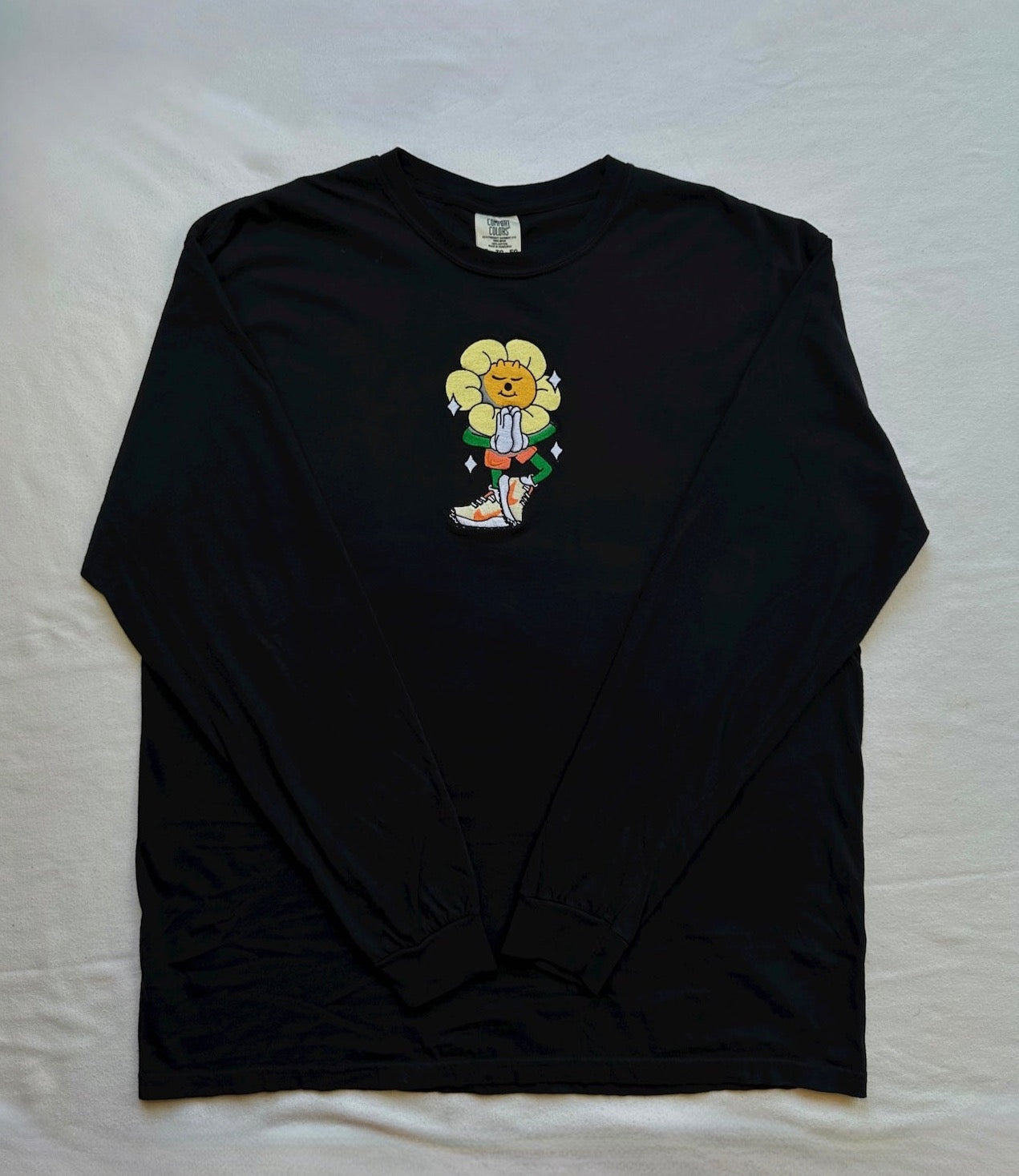 Namaste Flower Long Sleeve Tee