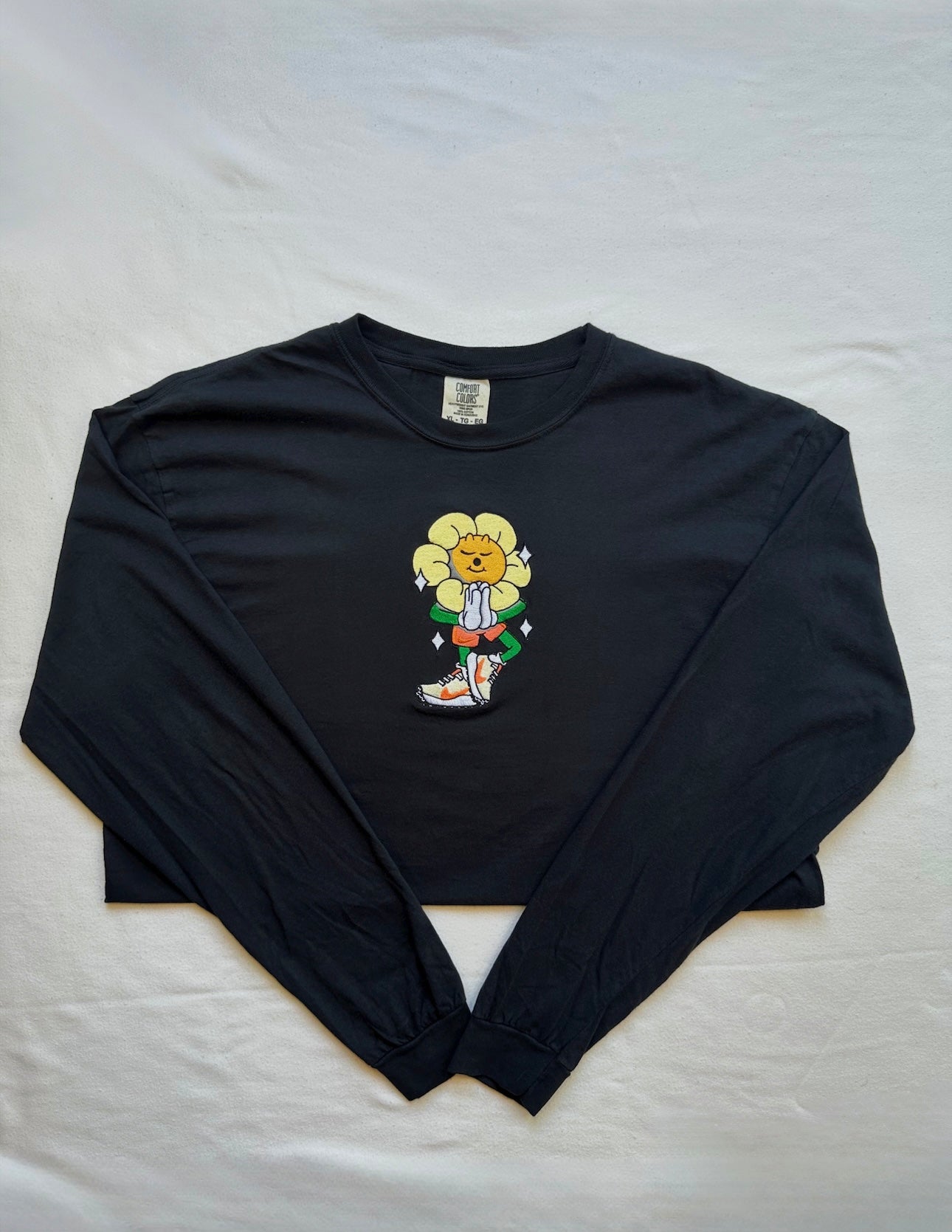 Namaste Flower Long Sleeve Tee