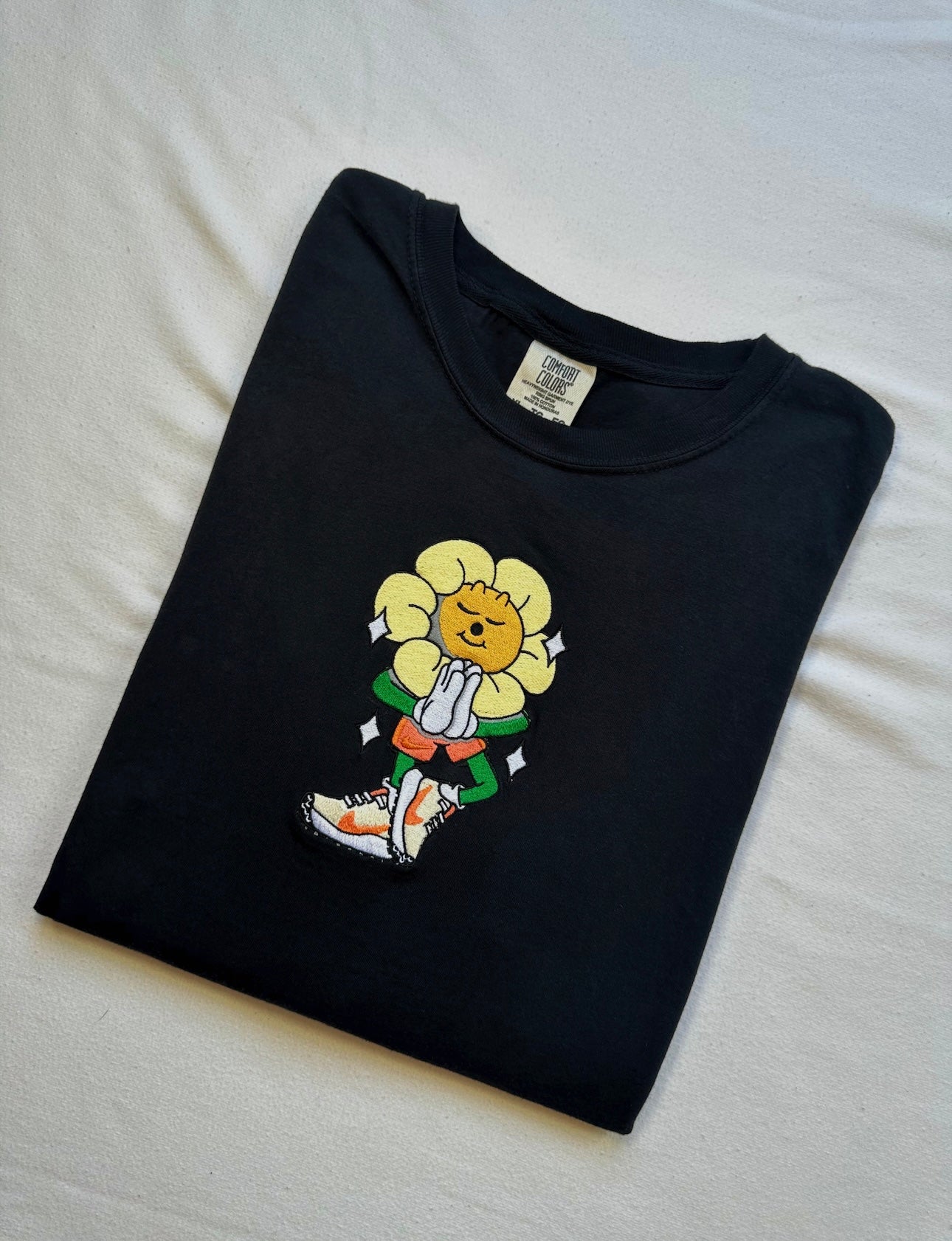 Namaste Flower Long Sleeve Tee