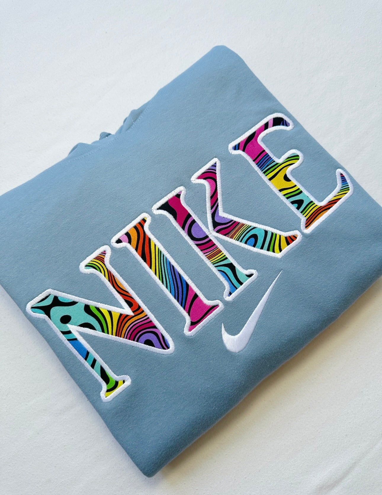 Psychedelic Applique Hoodie