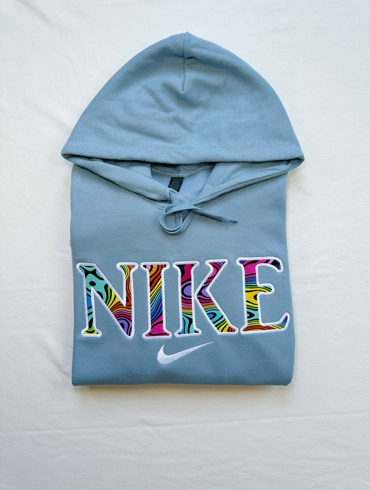 Psychedelic Applique Hoodie