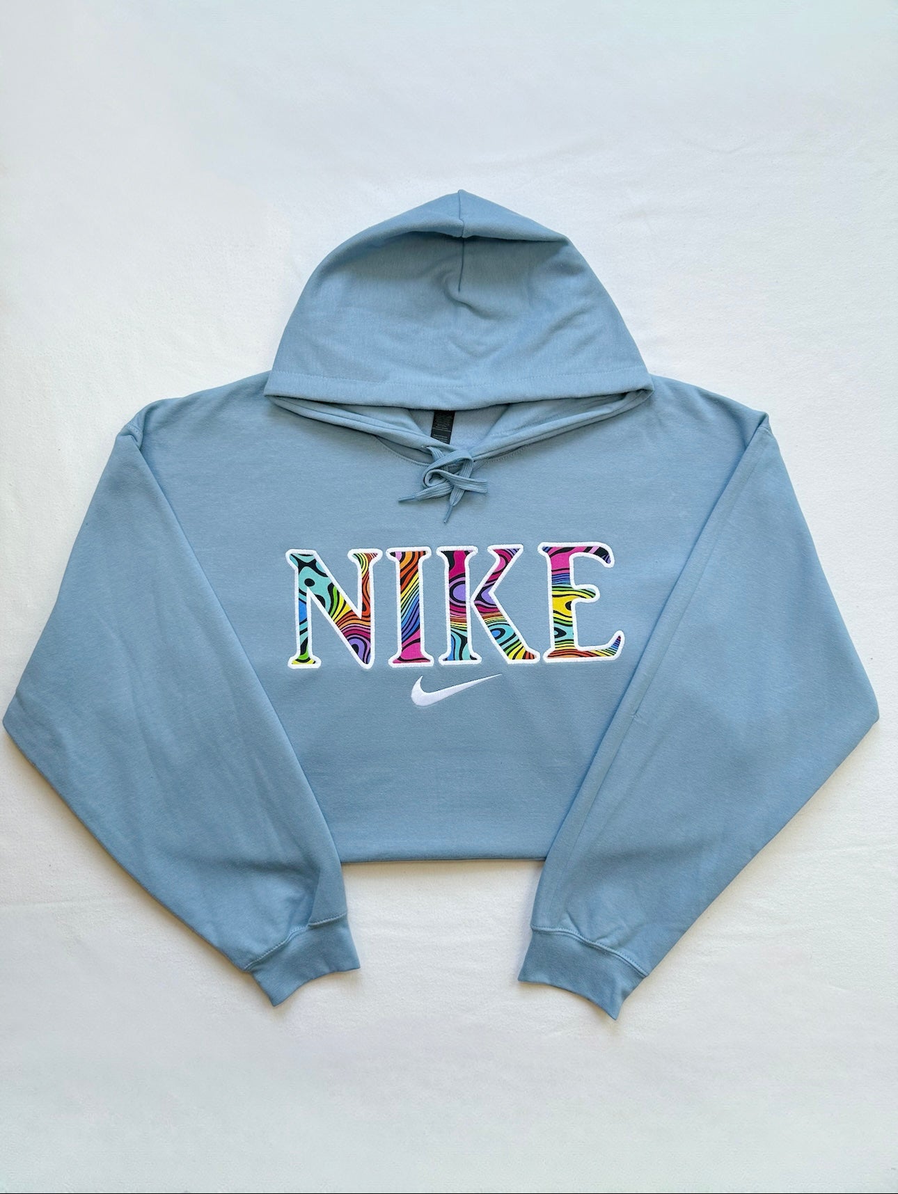Psychedelic Applique Hoodie