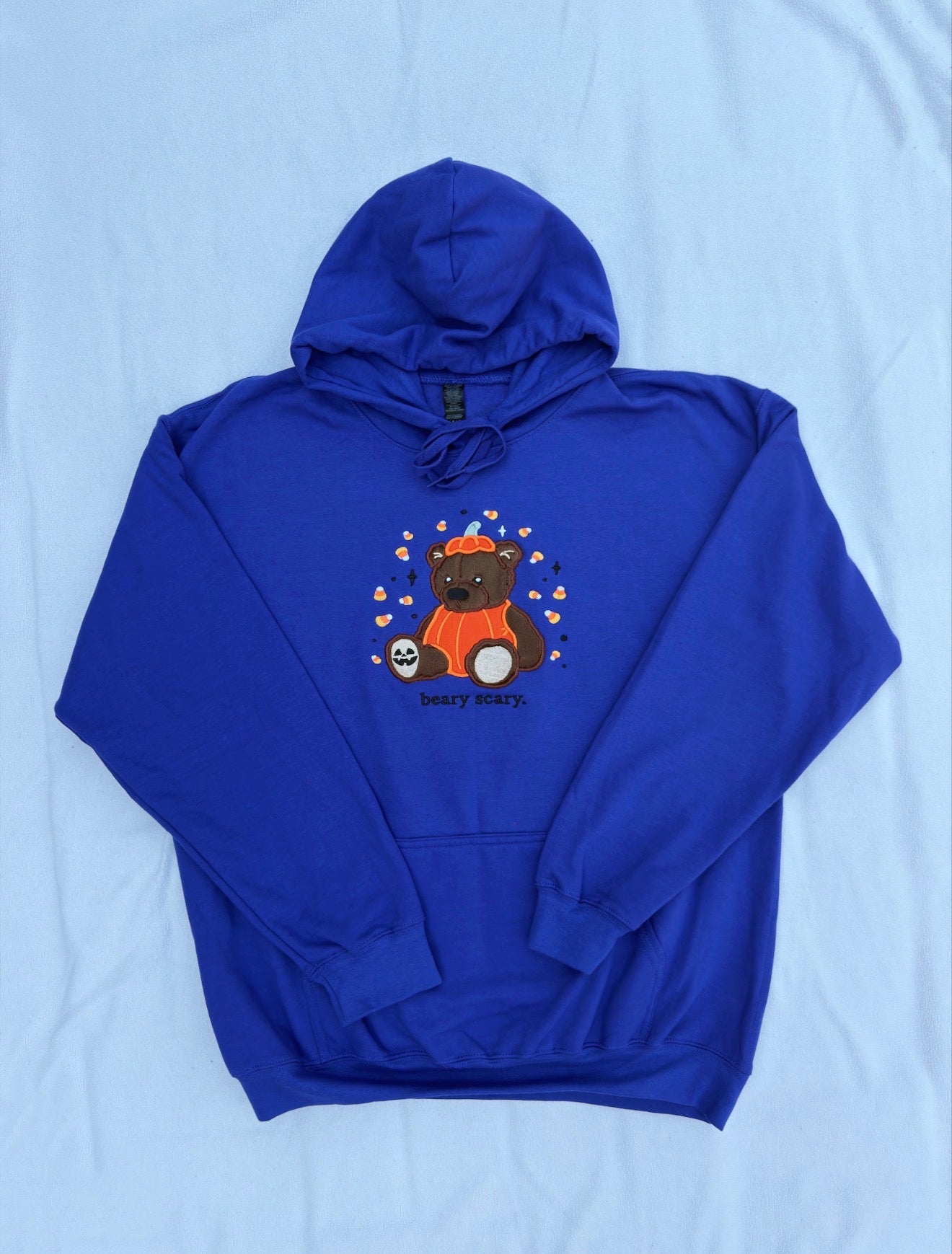 Beary Scary Applique Hoodie