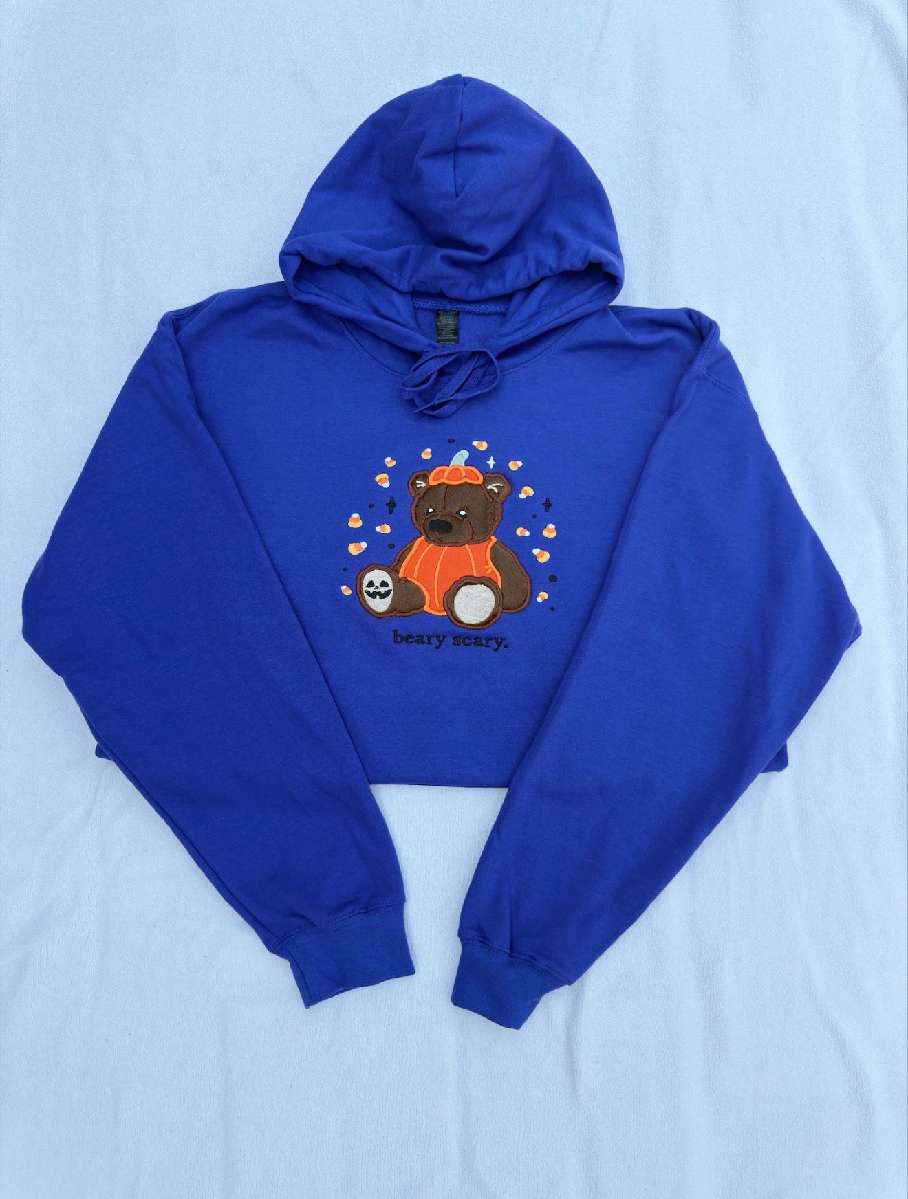 Beary Scary Applique Hoodie