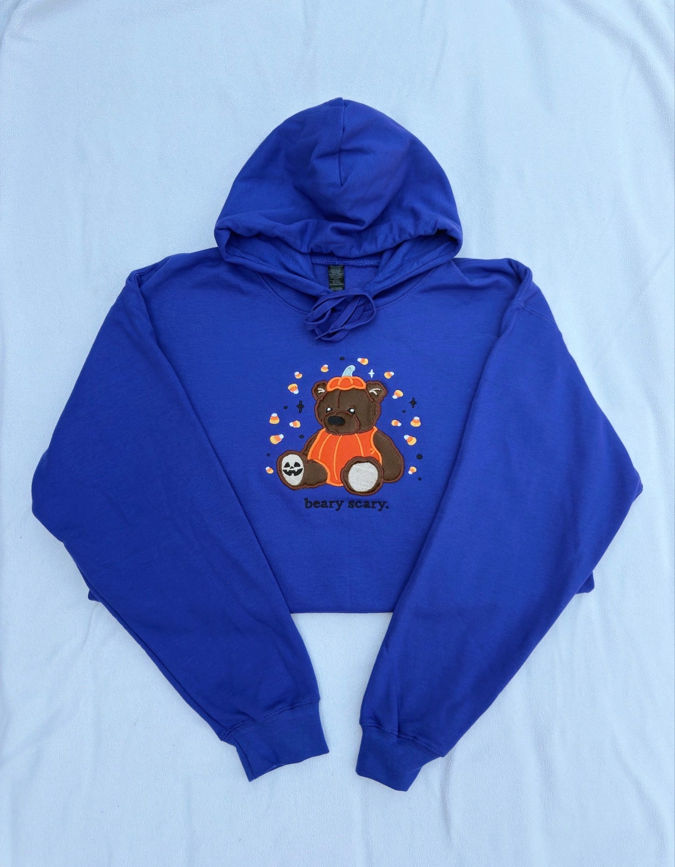 Beary Scary Applique Hoodie