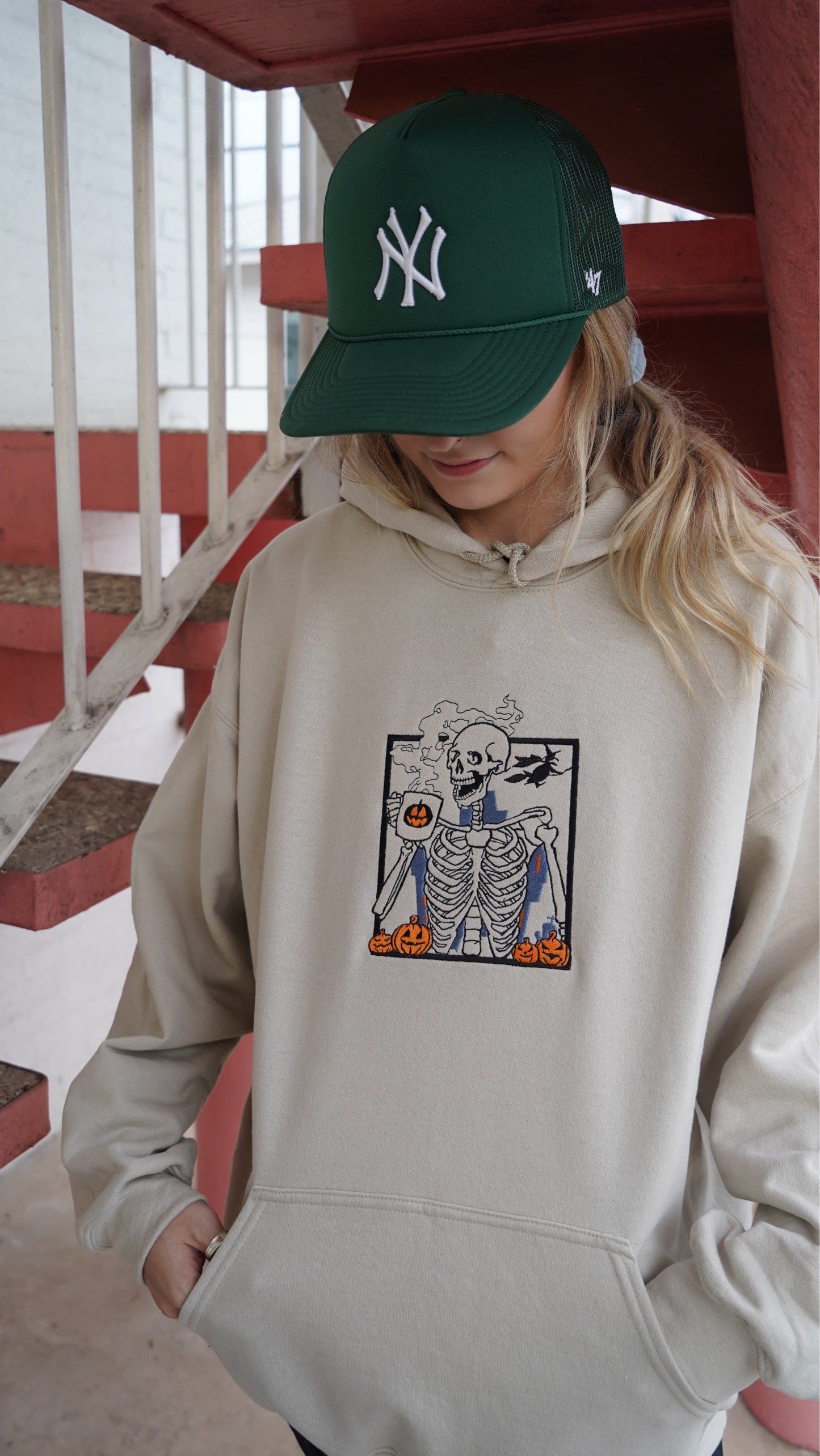Caffeinated Skelly Hoodie