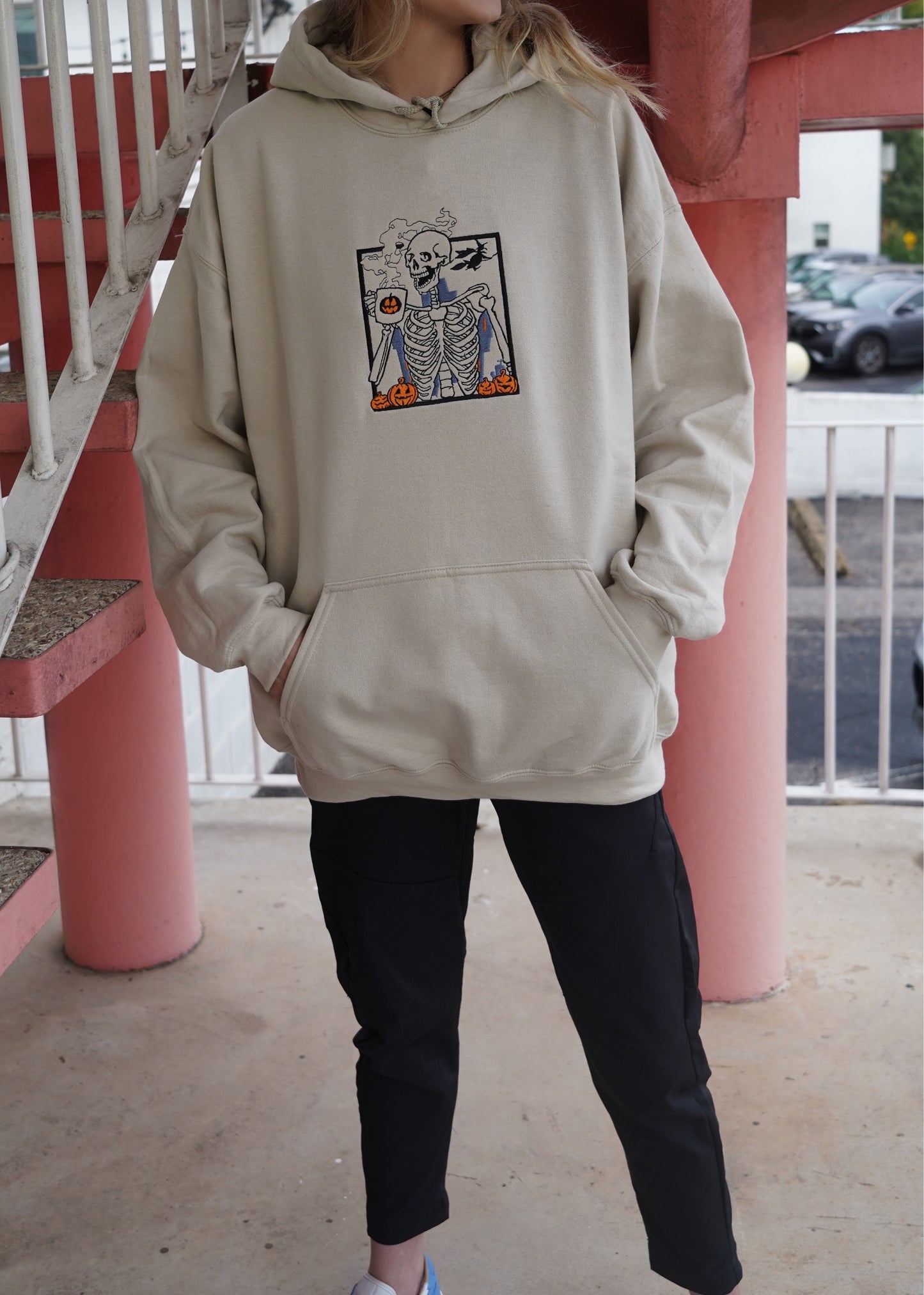 Caffeinated Skelly Hoodie