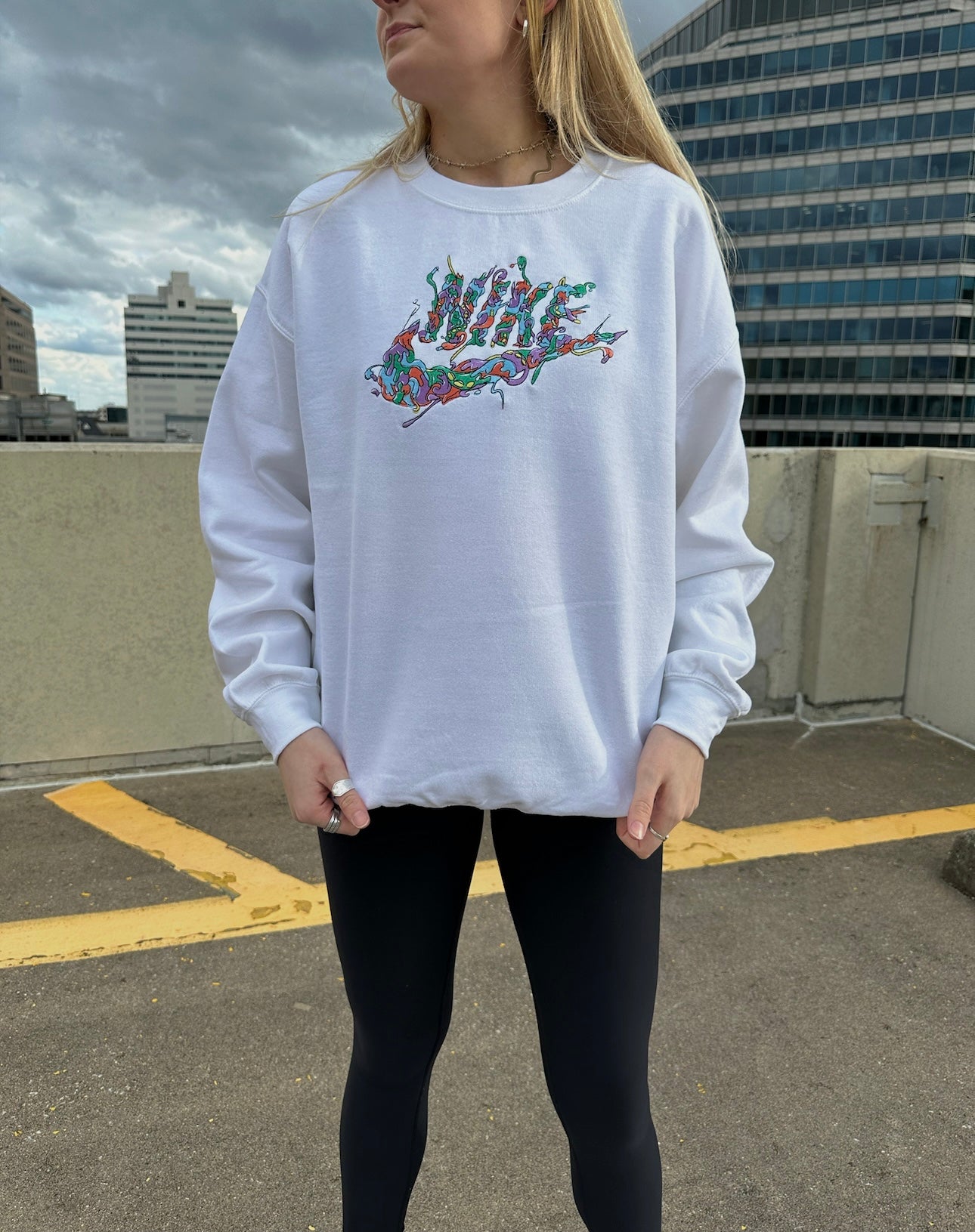 Melting Swoosh Crew