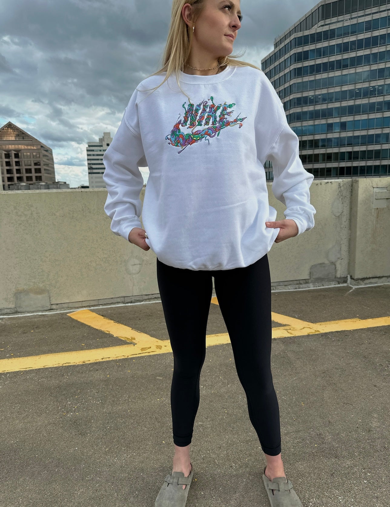 Melting Swoosh Crew