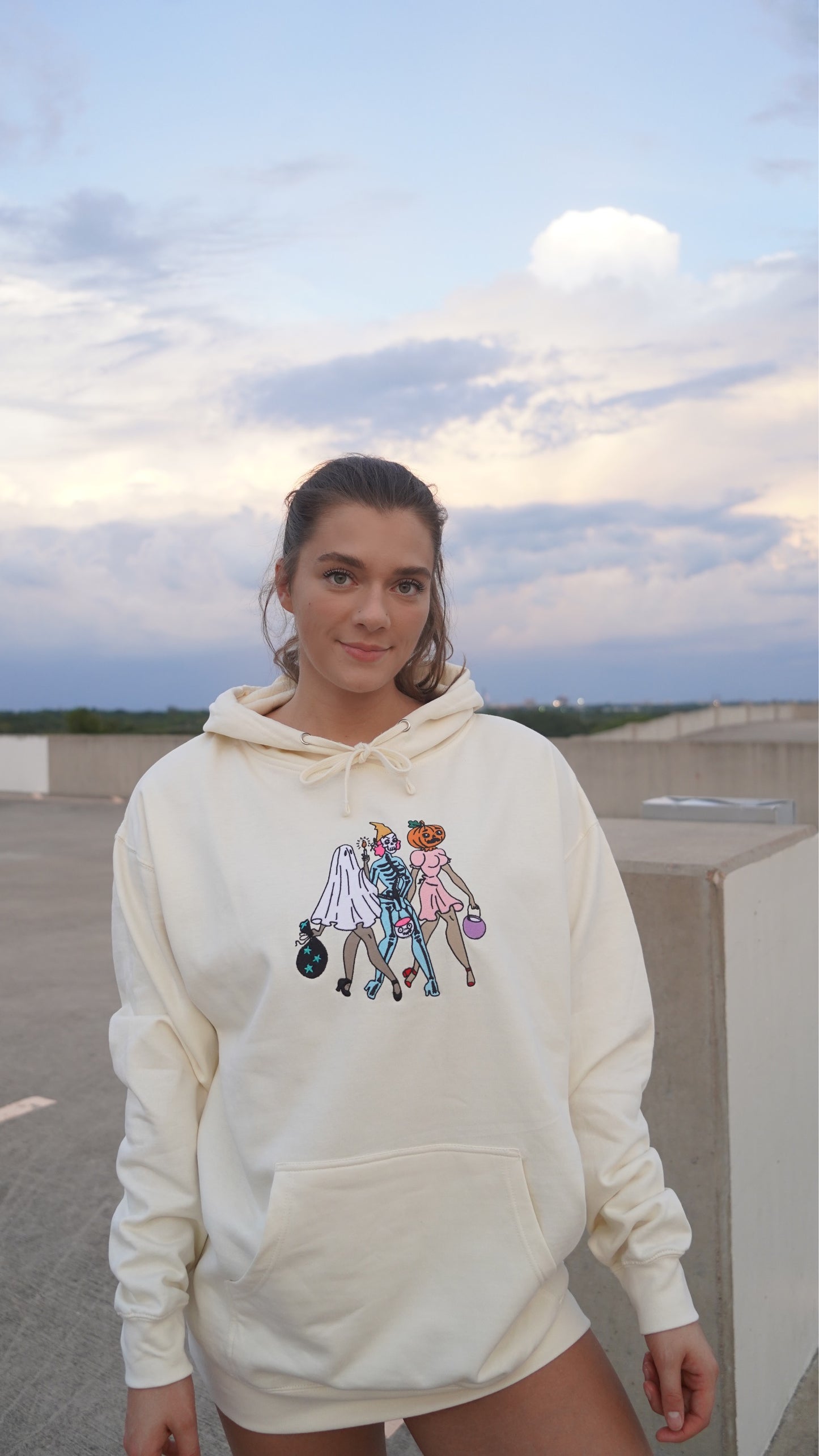 Spooky Girls Trio Hoodie