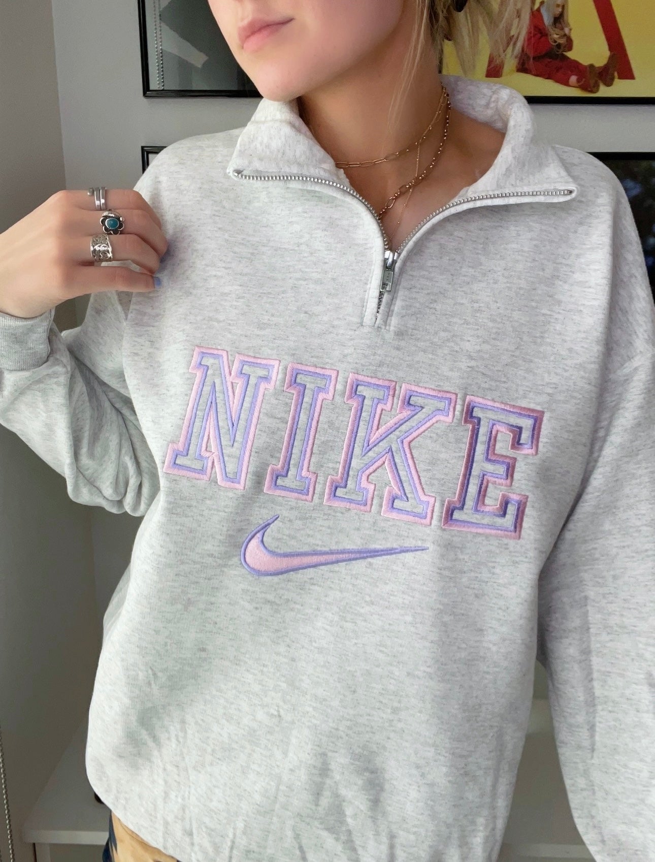 Vintage Swoosh Quarter Zip