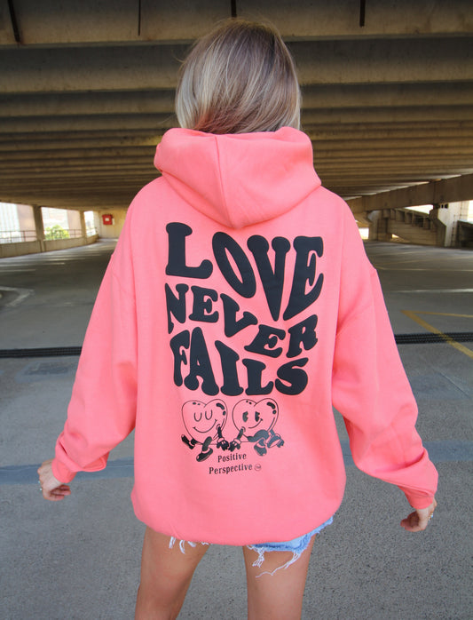 Love Never Fails Hoodie