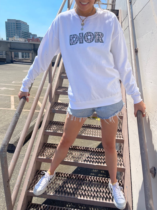 Monogram Dior Crew