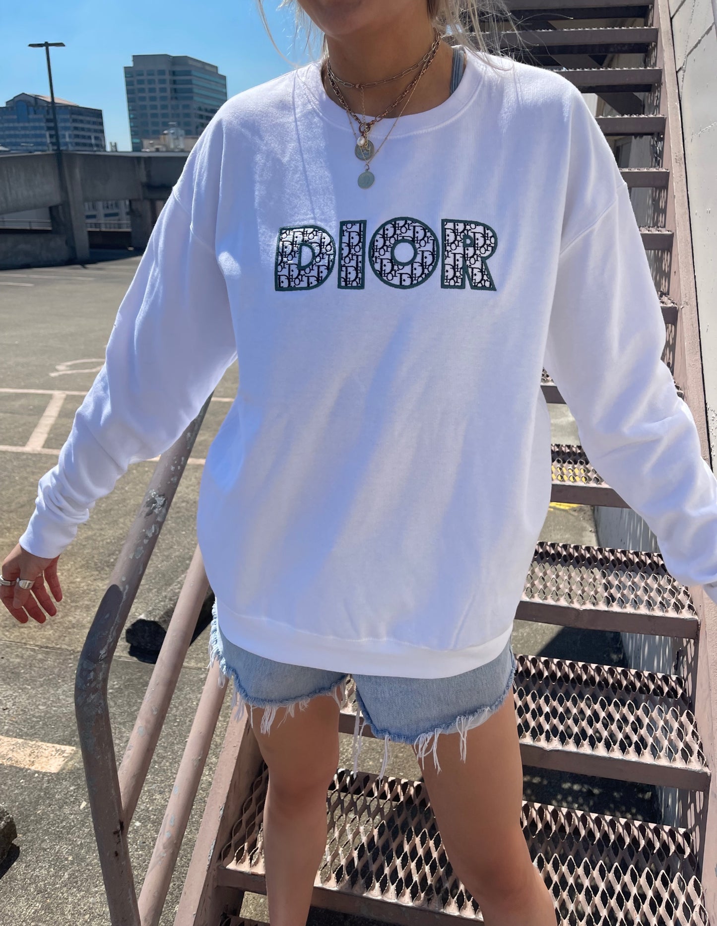 Monogram Dior Crew