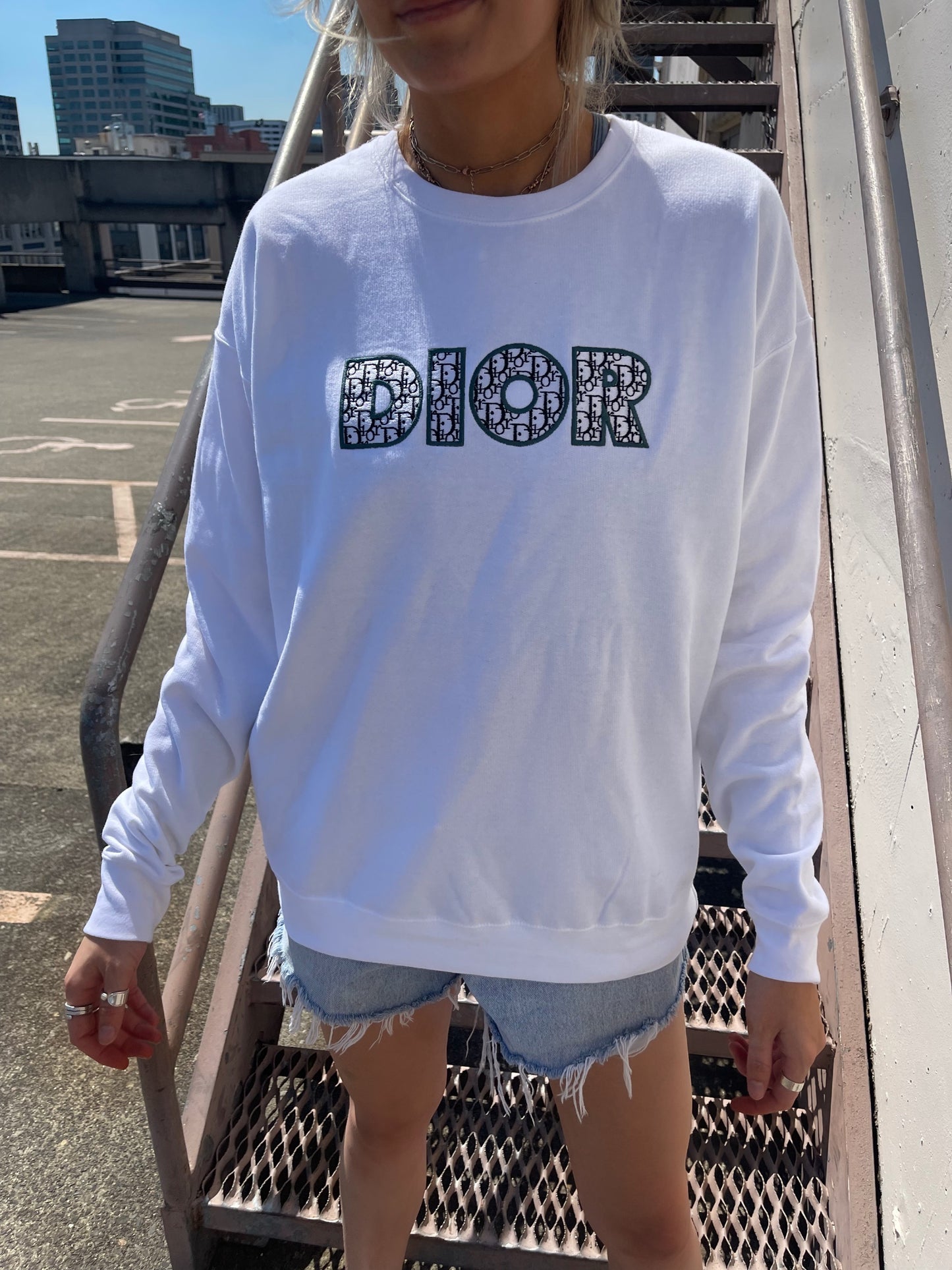 Monogram Dior Crew