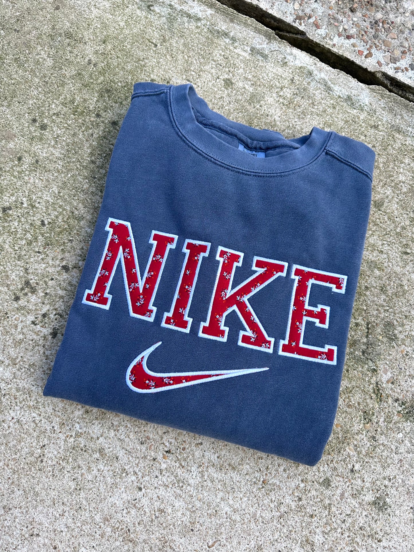 Vintage Applique Crew