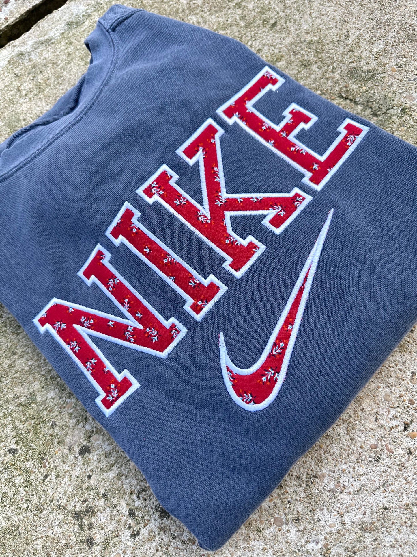 Vintage Applique Crew
