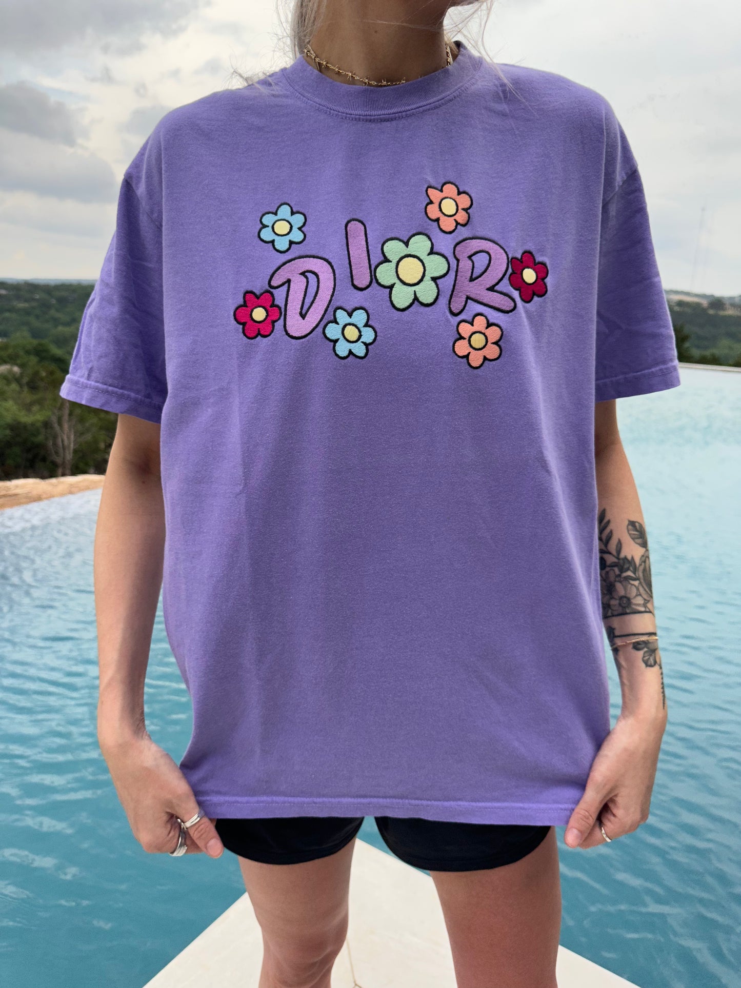 Vibrant Floral Tee